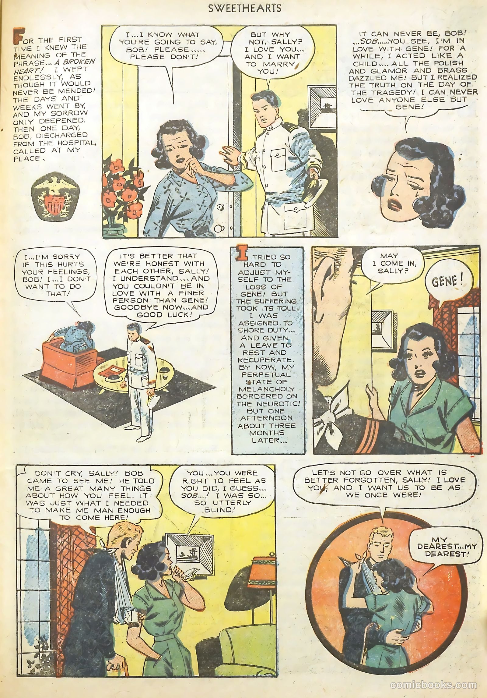 Sweethearts #106 (1951) — page 23 of 36