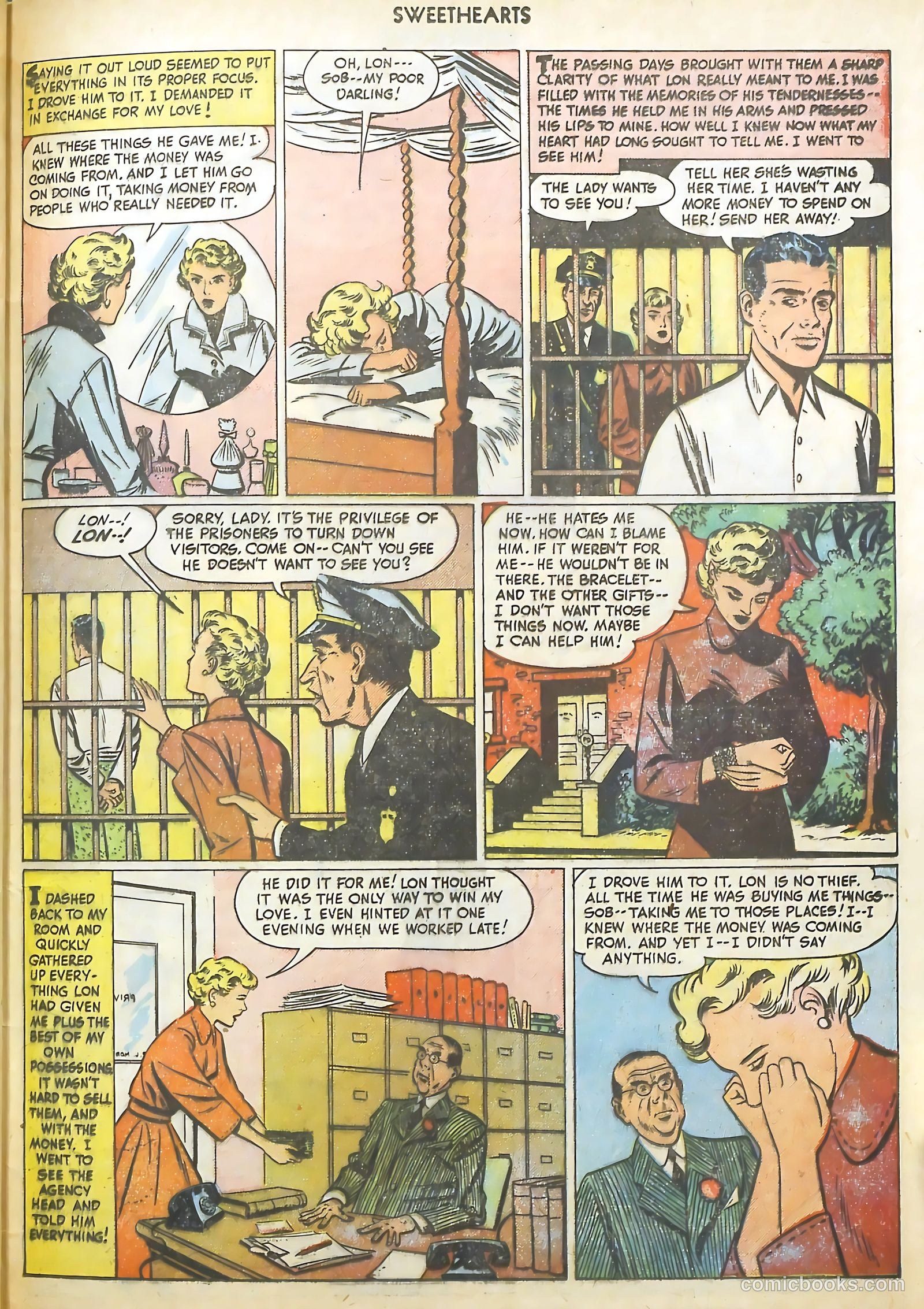 Sweethearts #106 (1951) — page 33 of 36