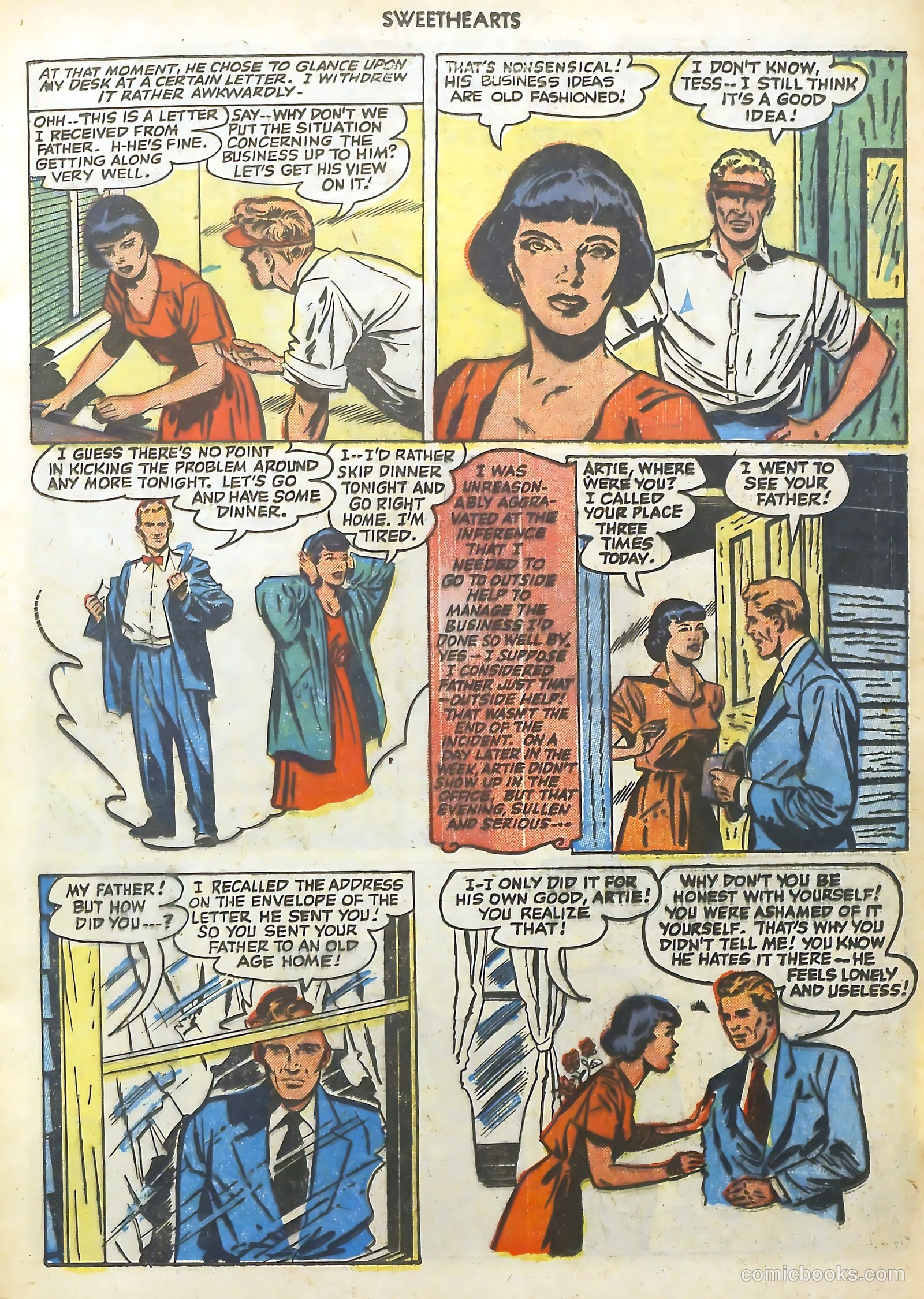 Sweethearts #107 (1952) — page 9 of 36