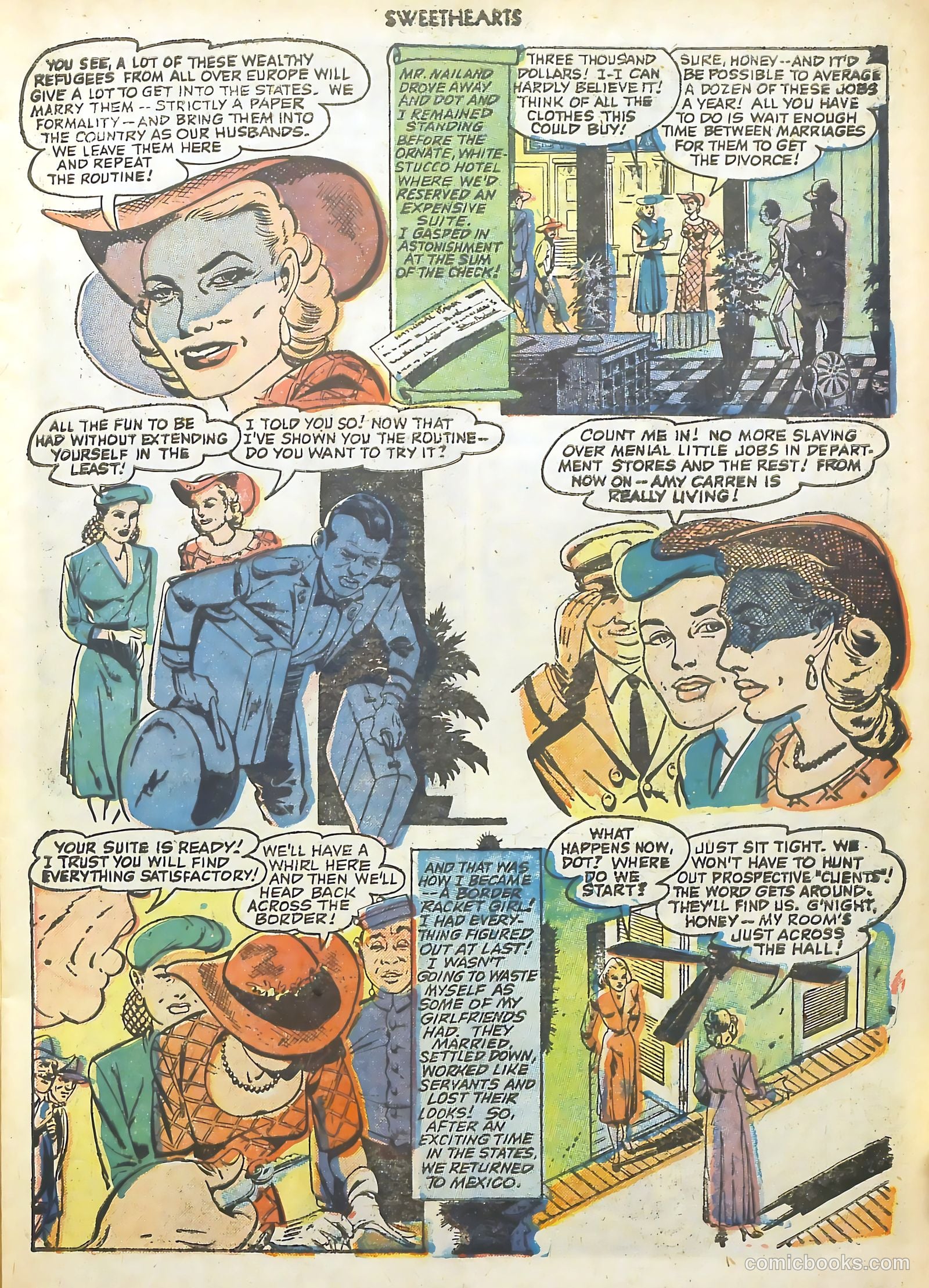 Sweethearts #107 (1952) — page 15 of 36