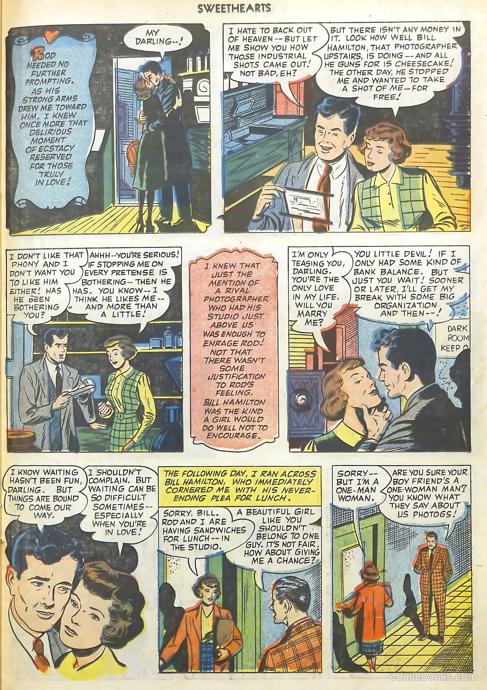 Sweethearts #107 (1952) — page 27 of 36