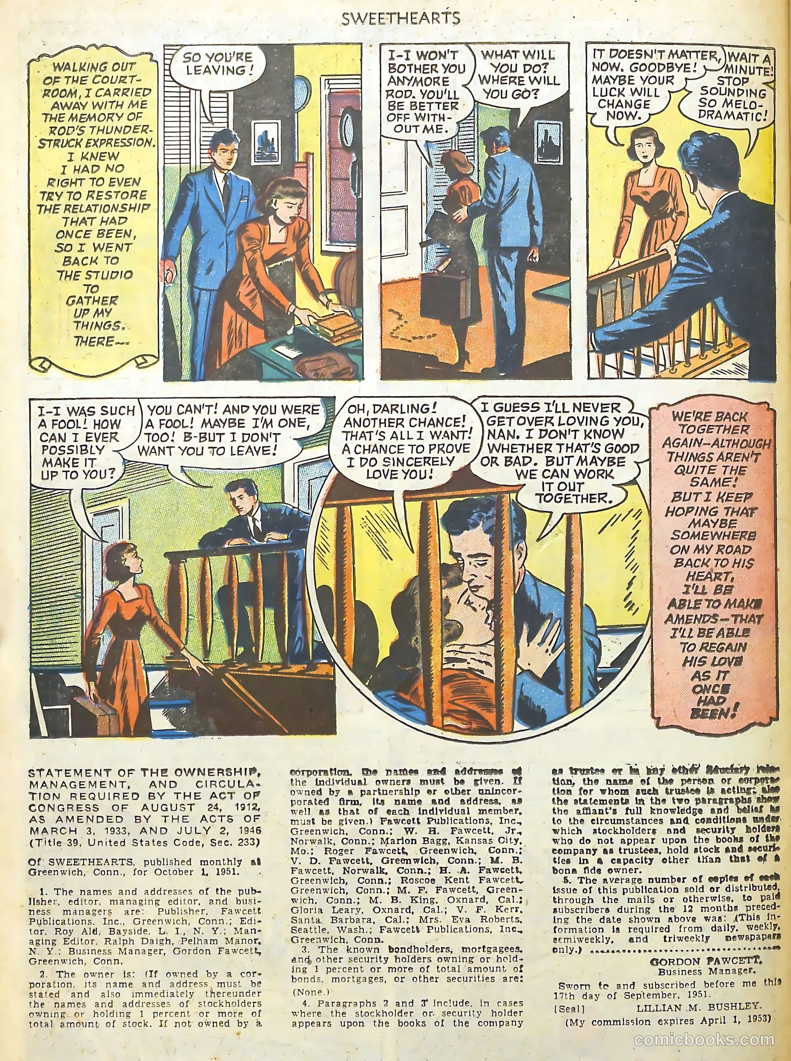Sweethearts #107 (1969) — page 34 of 36