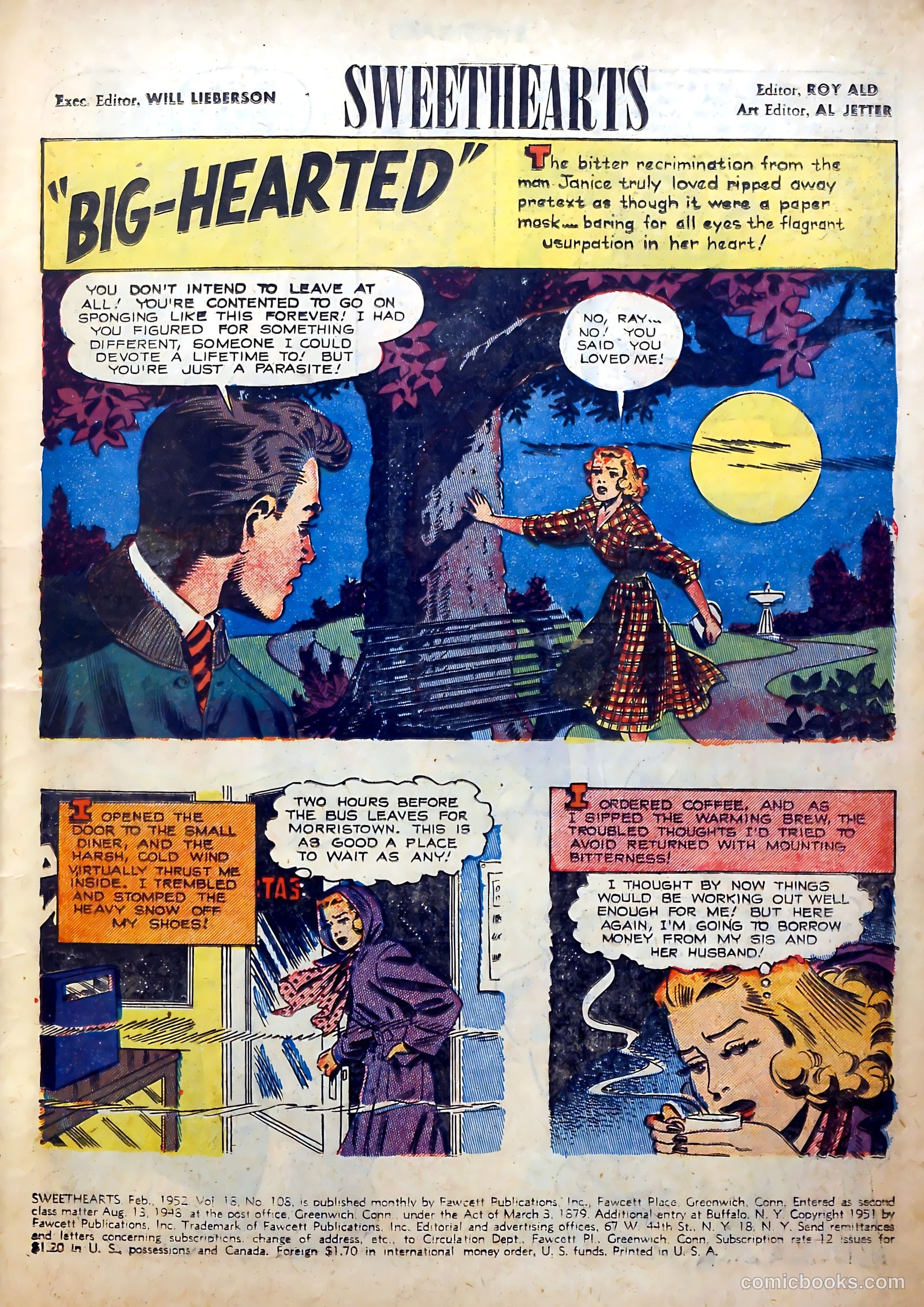Sweethearts #108 (1952) — page 3 of 36