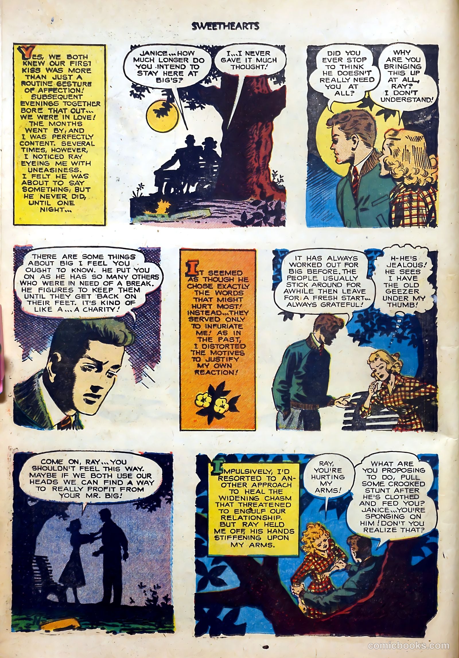 Sweethearts #108 (1952) — page 8 of 36