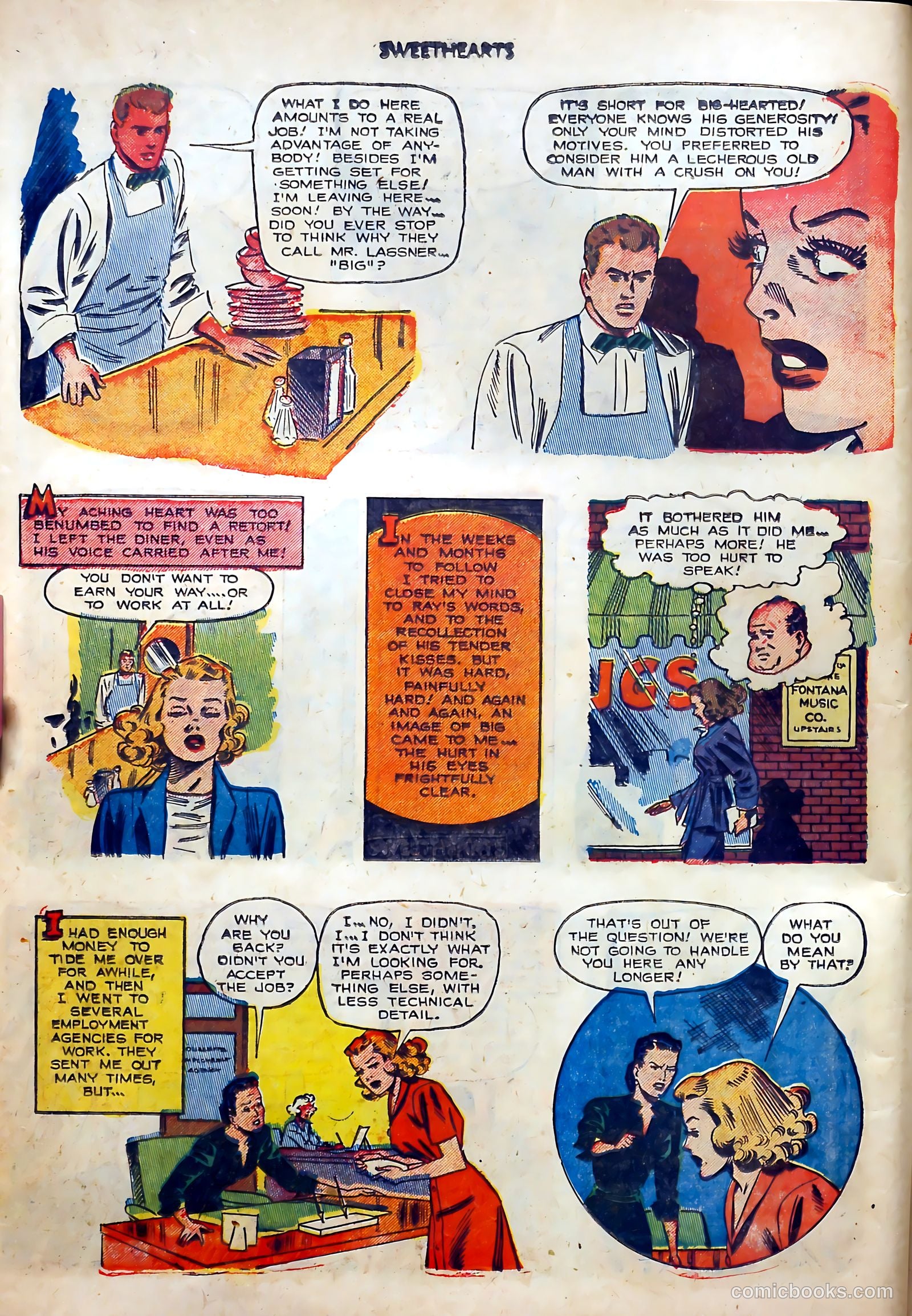 Sweethearts #108 (1952) — page 10 of 36