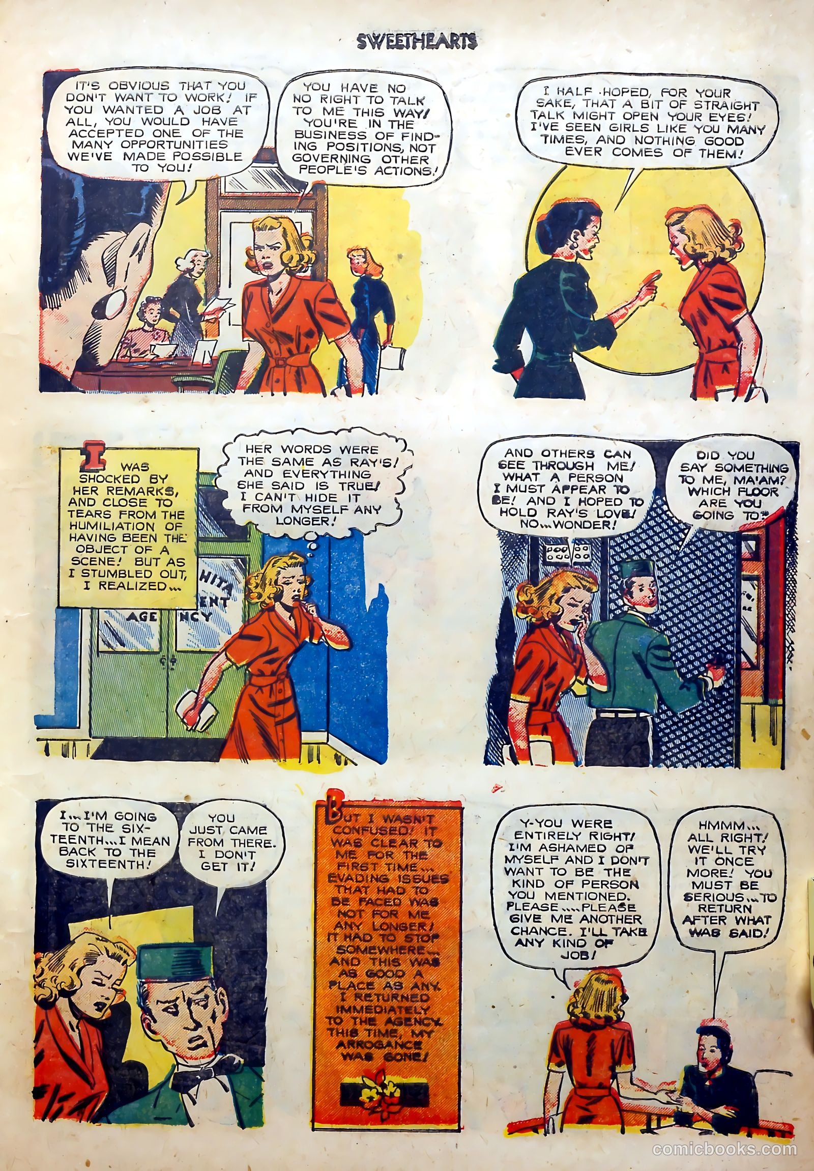 Sweethearts #108 (1952) — page 11 of 36