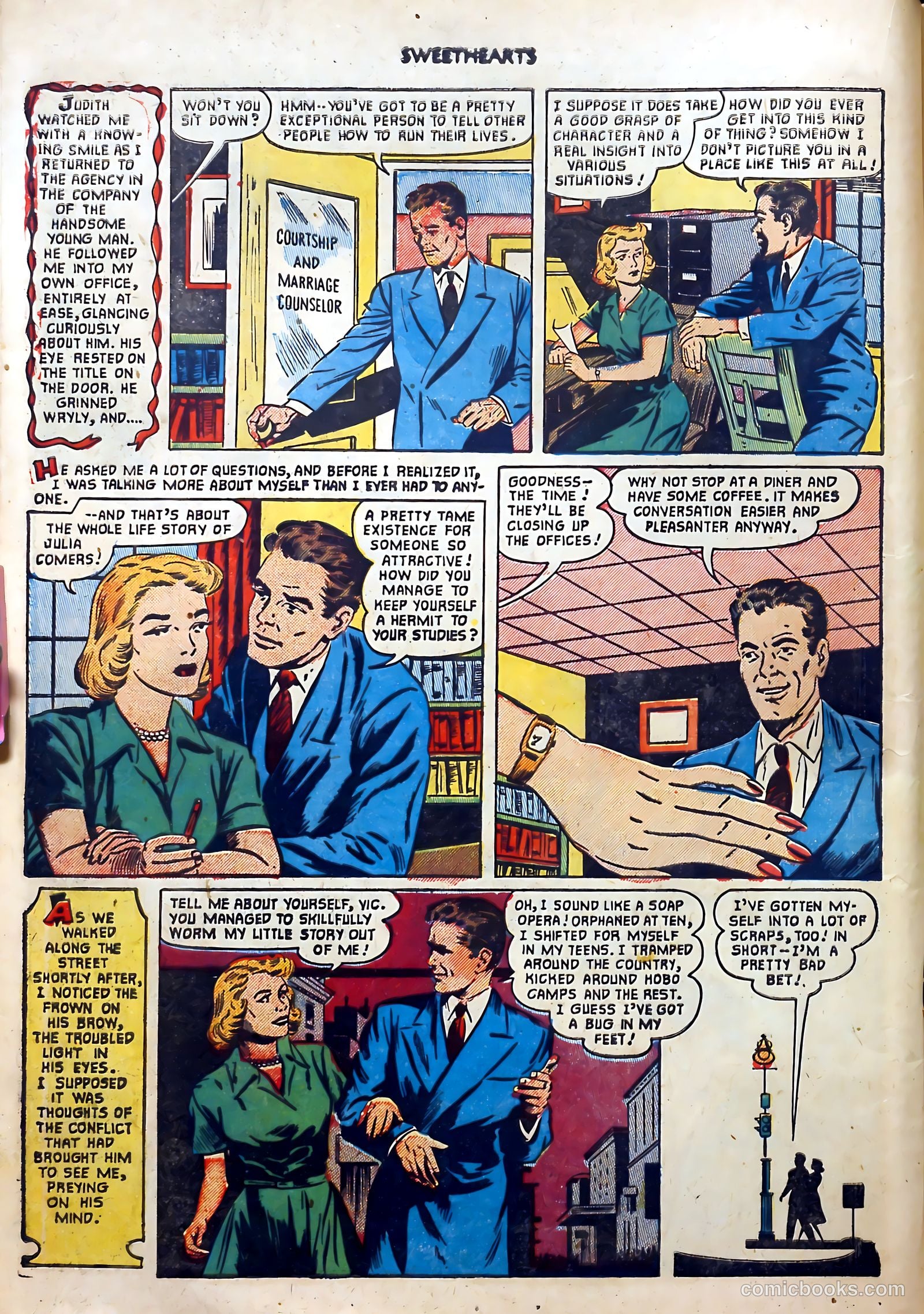 Sweethearts #108 (1952) — page 16 of 36