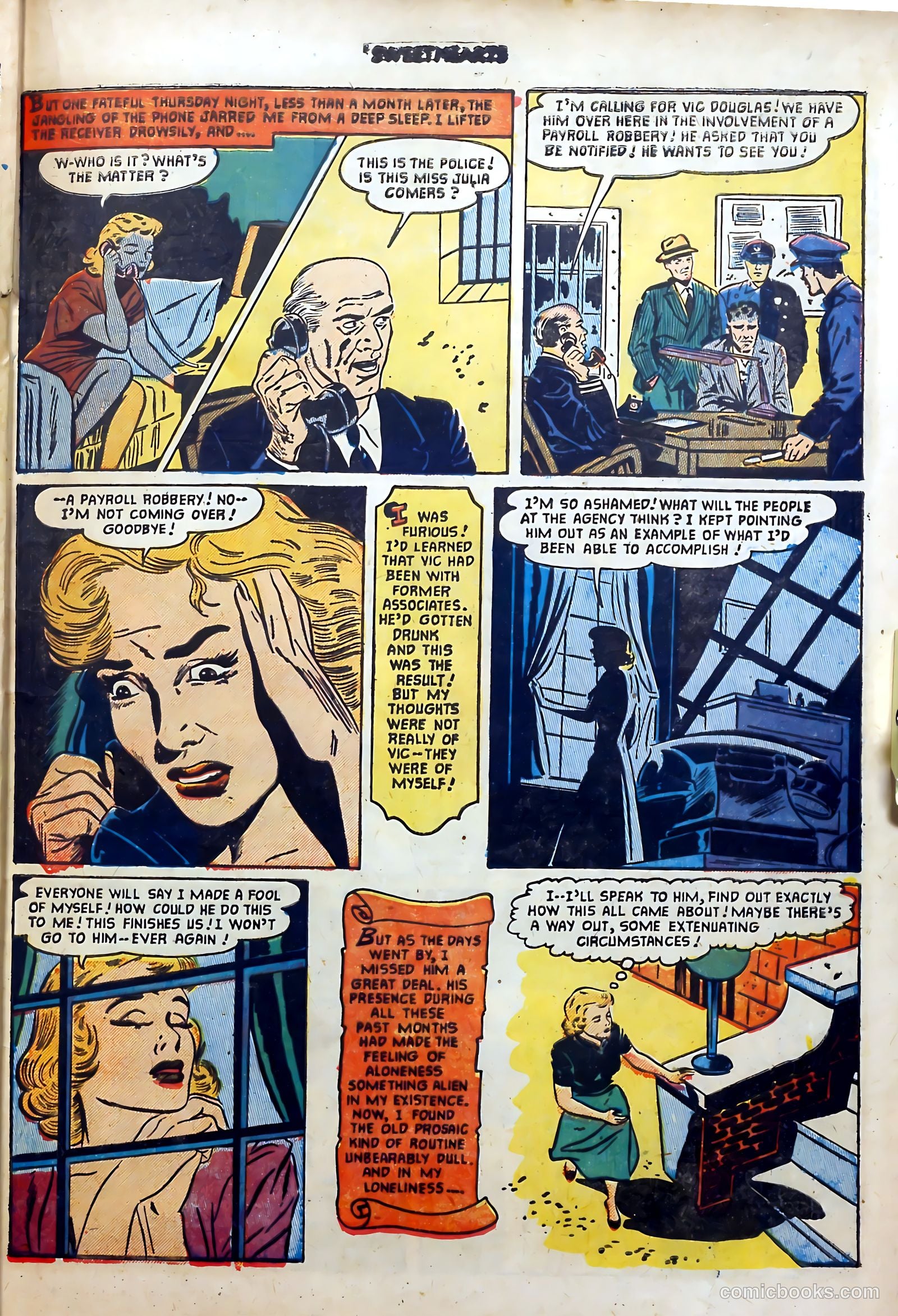 Sweethearts #108 (1952) — page 21 of 36