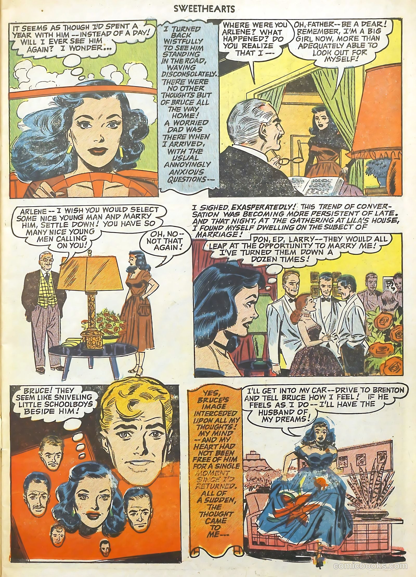 Sweethearts #109 (1952) — page 7 of 36