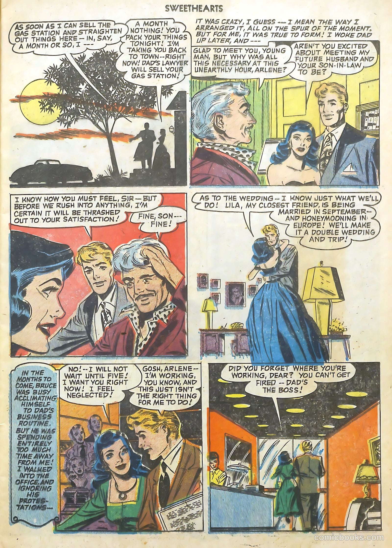 Sweethearts #109 (1952) — page 9 of 36
