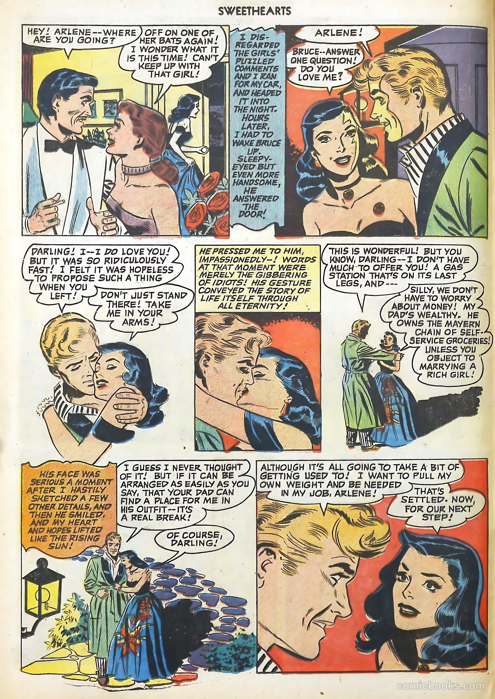 Sweethearts #109 (1970) — page 8 of 36