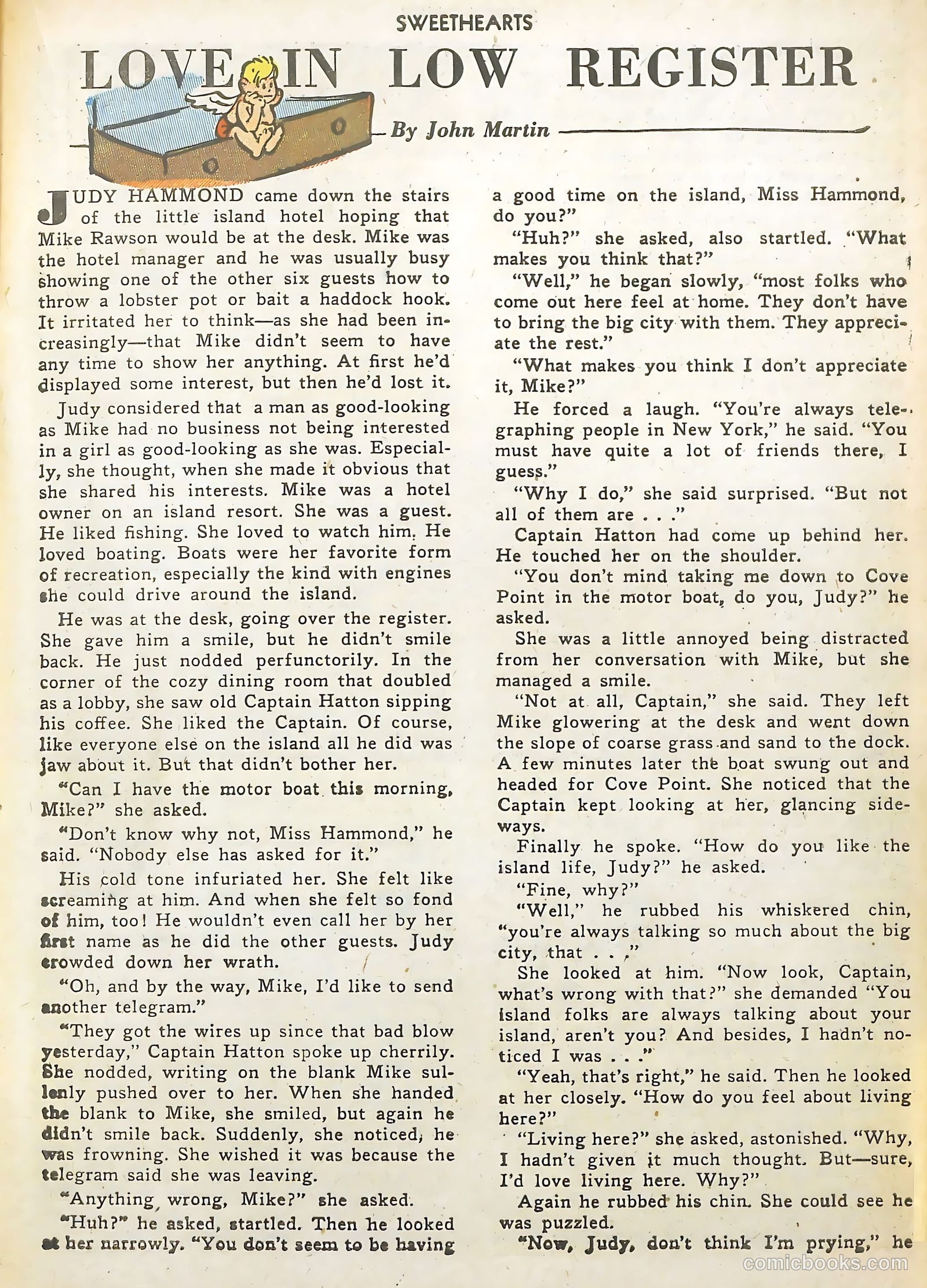 Sweethearts #109 (1970) — page 23 of 36