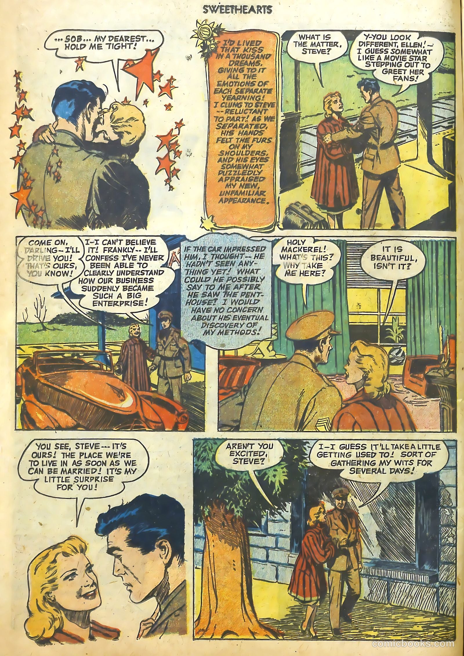 Sweethearts #110 (1952) — page 8 of 36