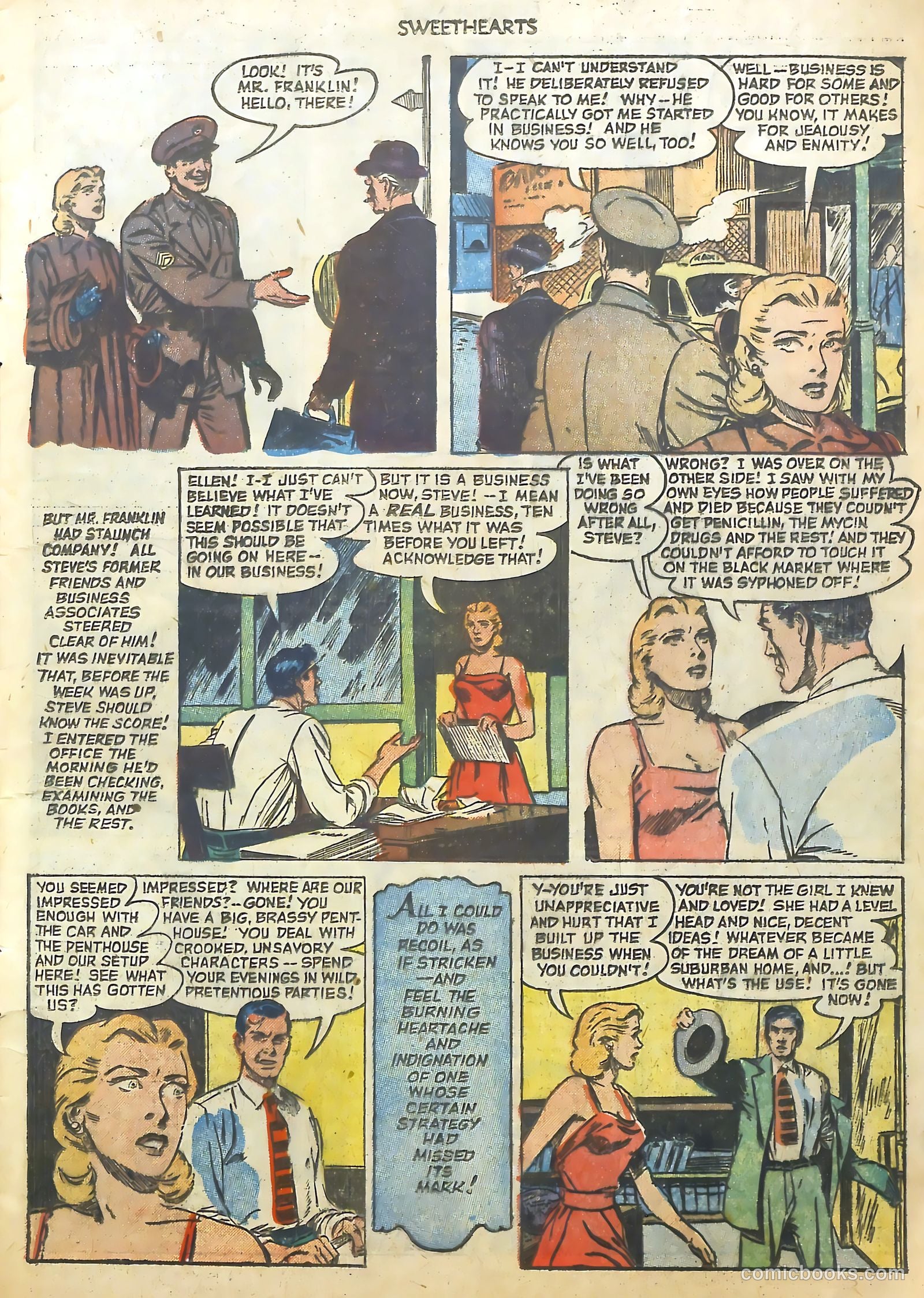 Sweethearts #110 (1952) — page 9 of 36