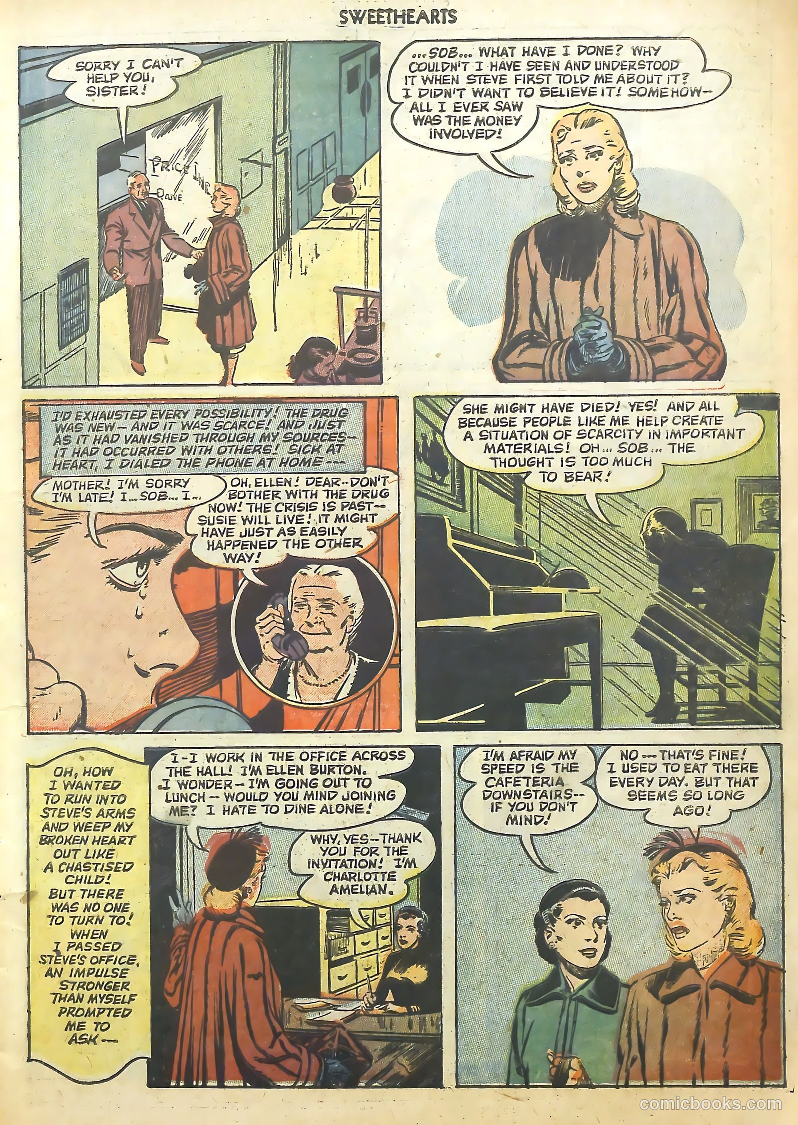 Sweethearts #110 (1952) — page 11 of 36