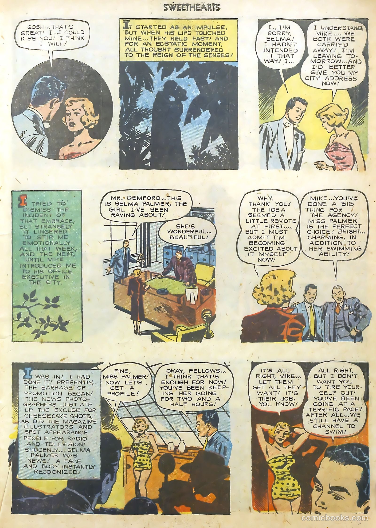 Sweethearts #110 (1952) — page 17 of 36