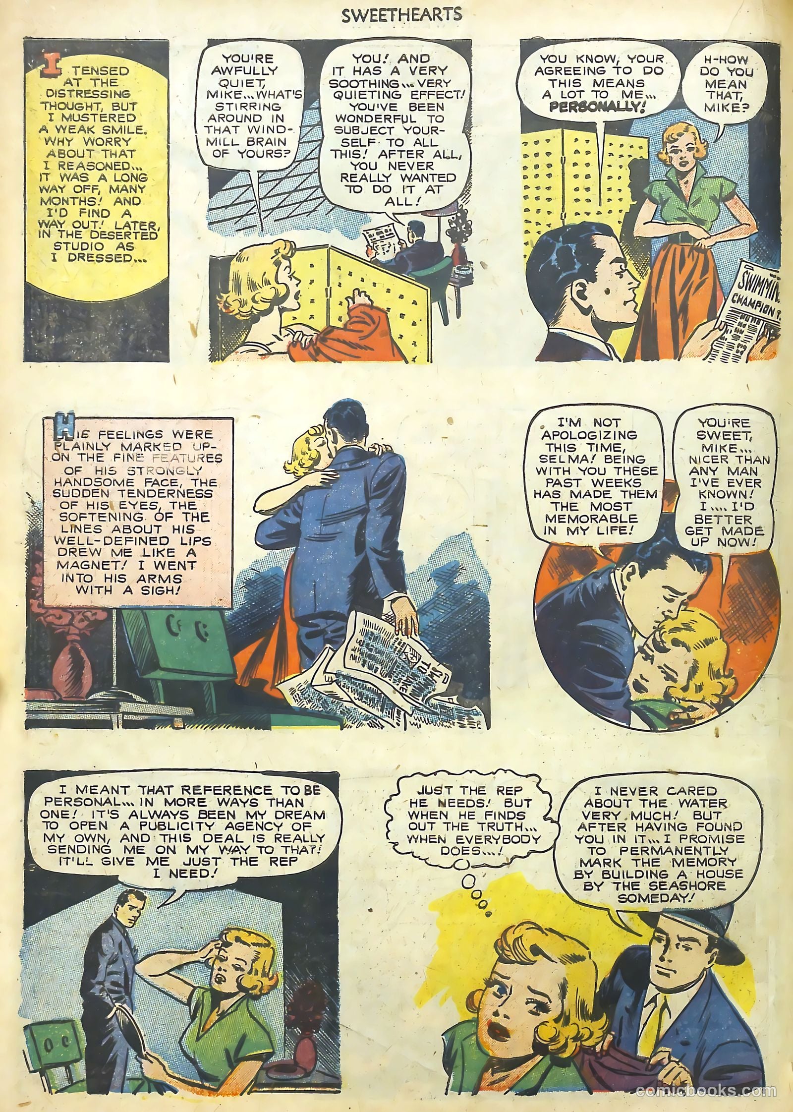 Sweethearts #110 (1952) — page 18 of 36