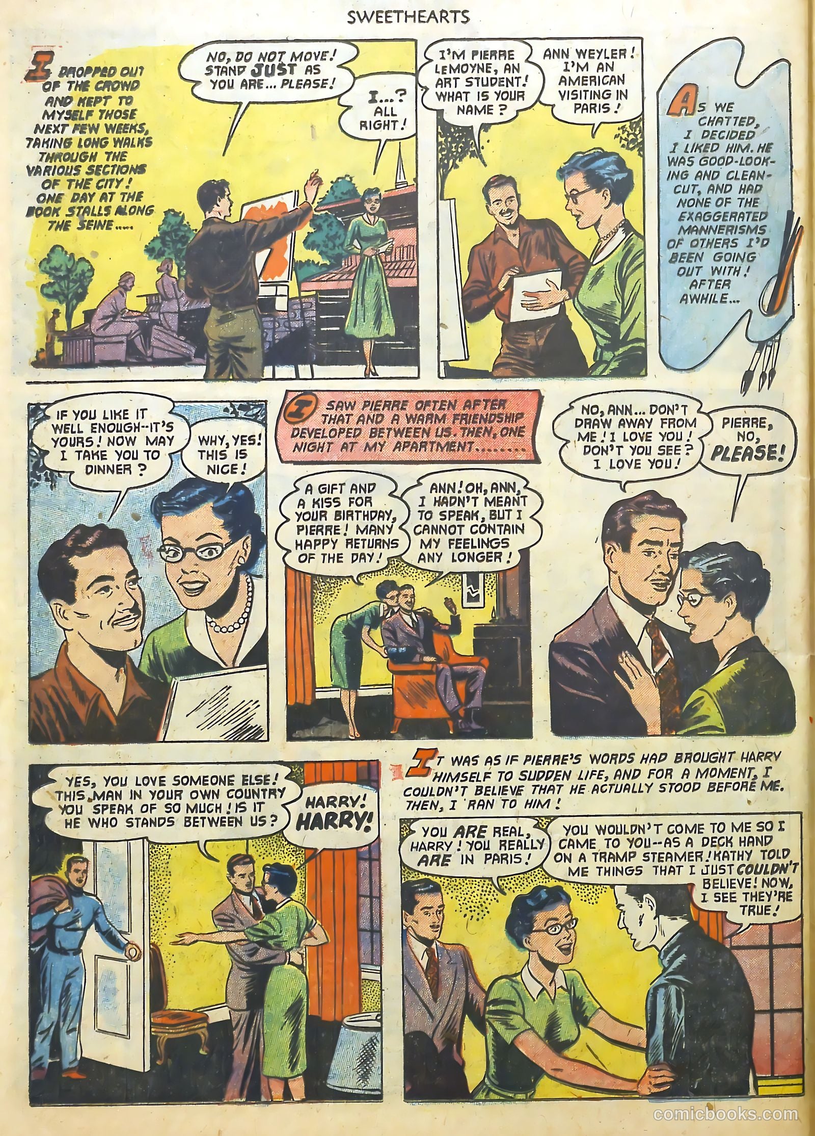 Sweethearts #110 (1952) — page 32 of 36