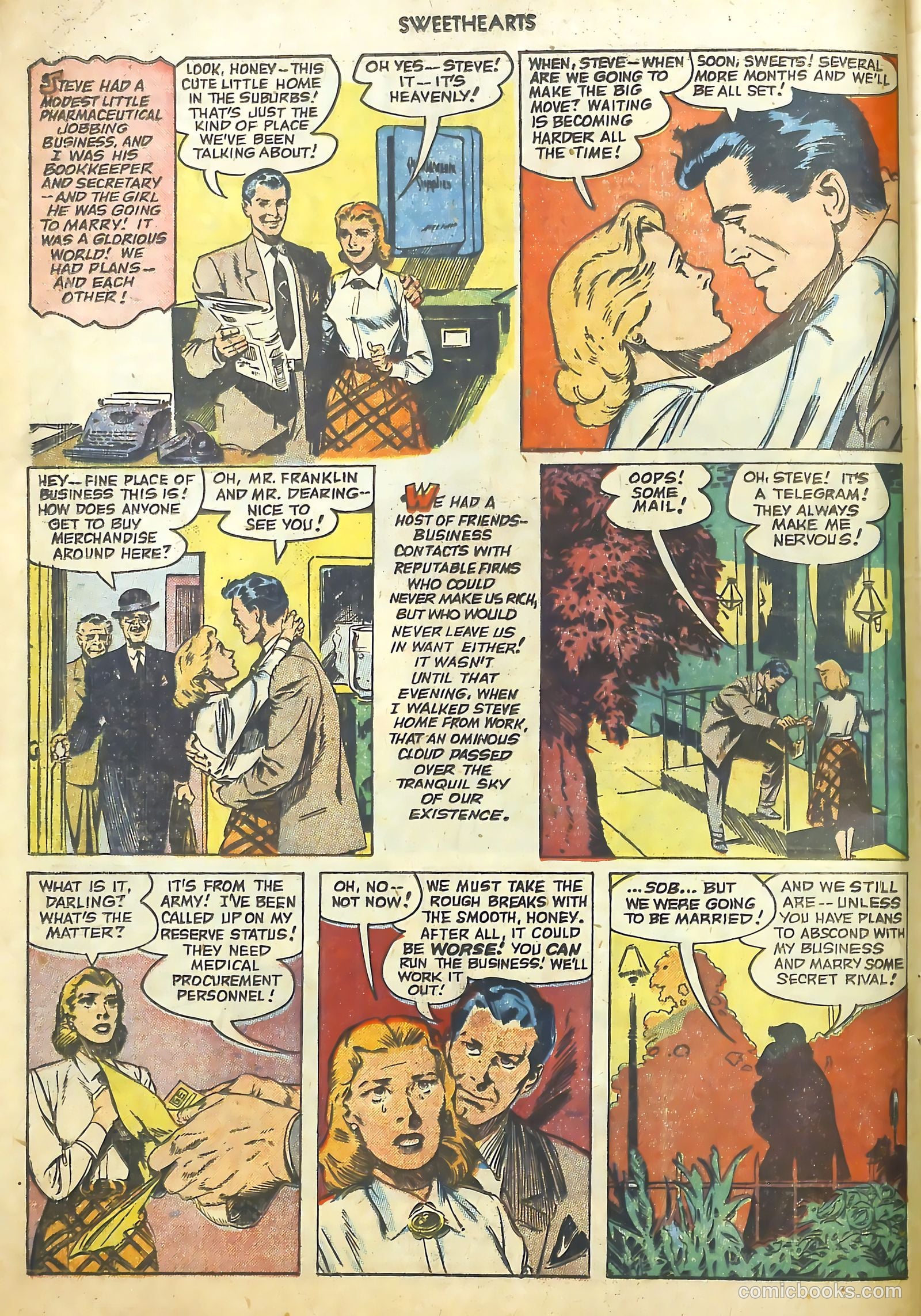 Sweethearts #110 (1970) — page 4 of 36