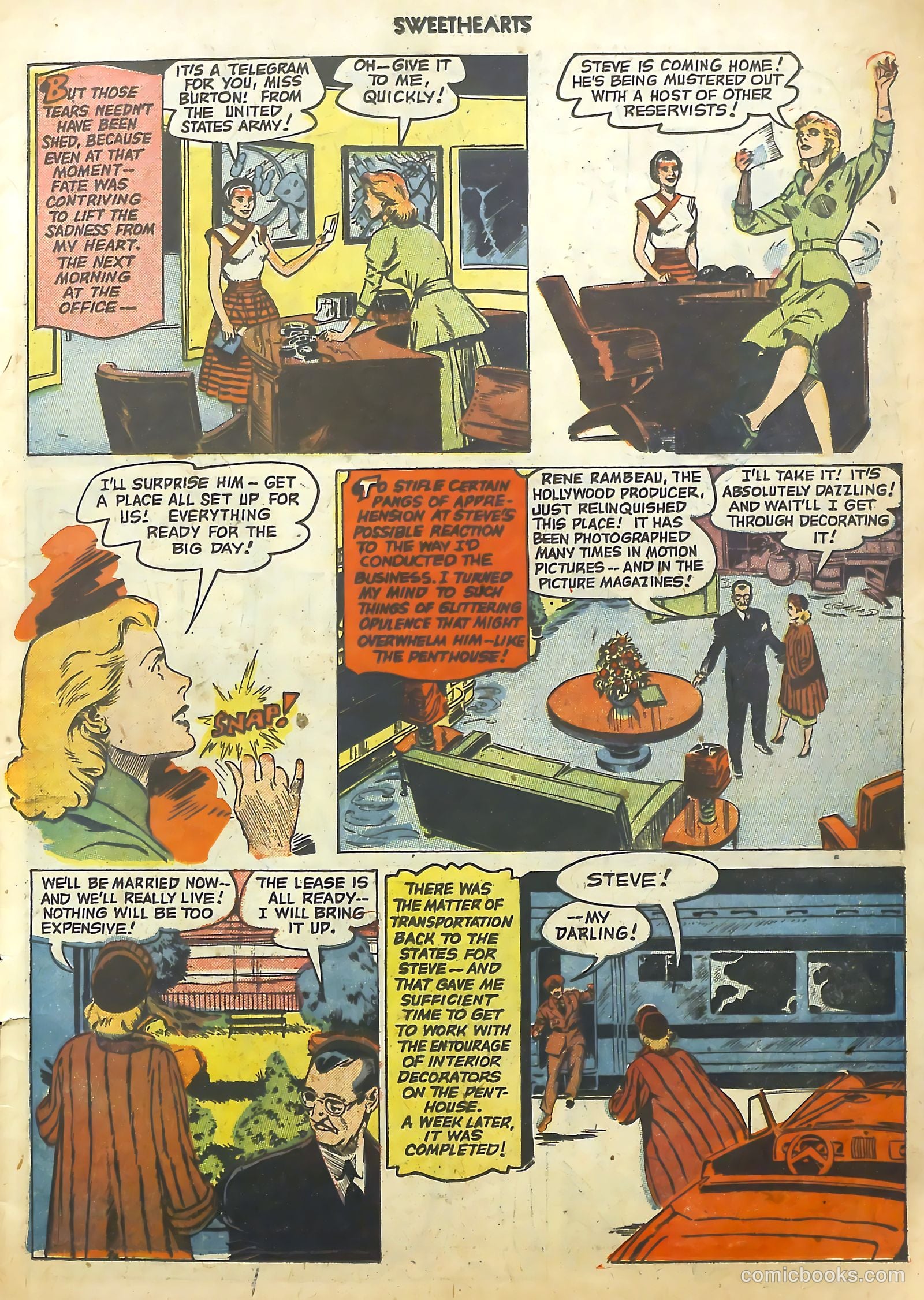 Sweethearts #110 (1970) — page 7 of 36