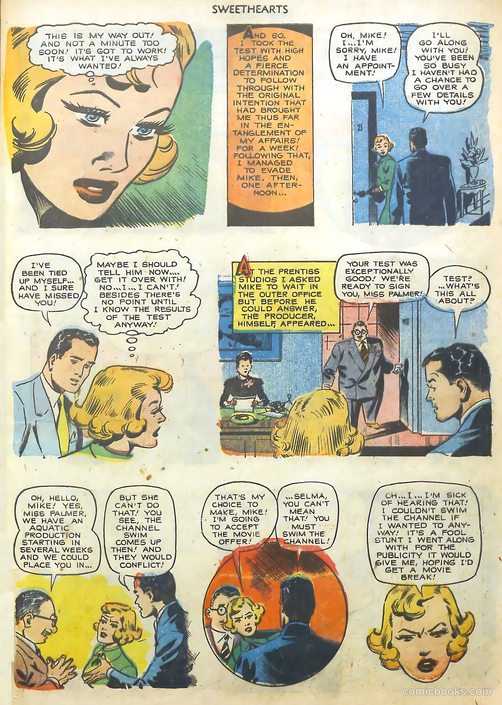 Sweethearts #110 (1970) — page 21 of 36