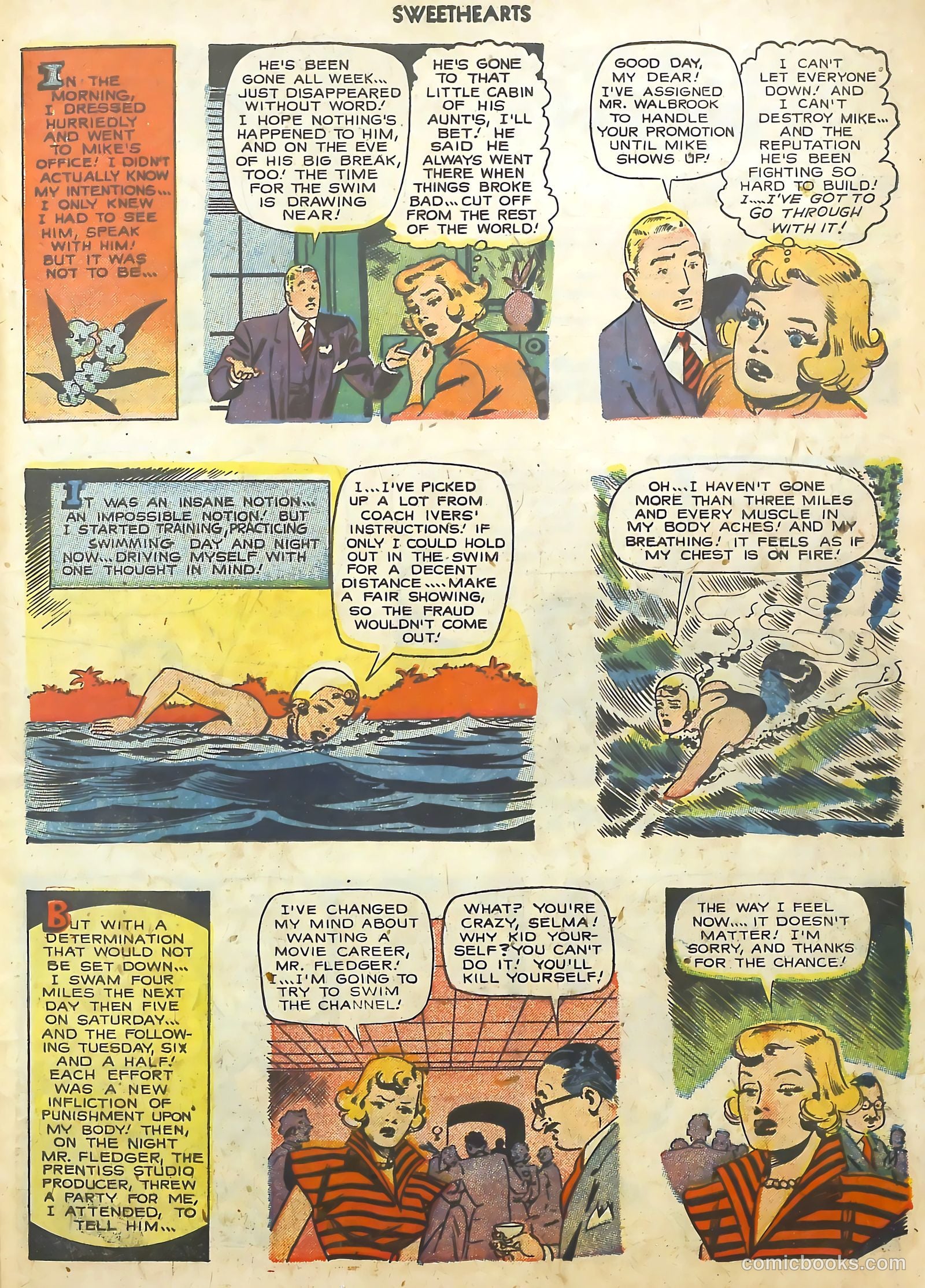 Sweethearts #110 (1970) — page 23 of 36