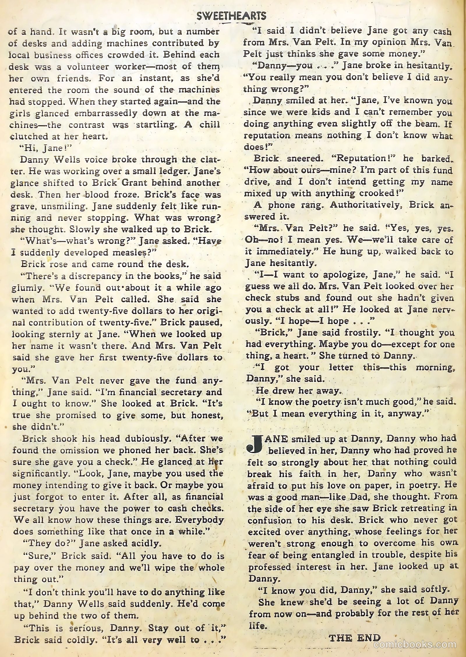 Sweethearts #110 (1970) — page 26 of 36