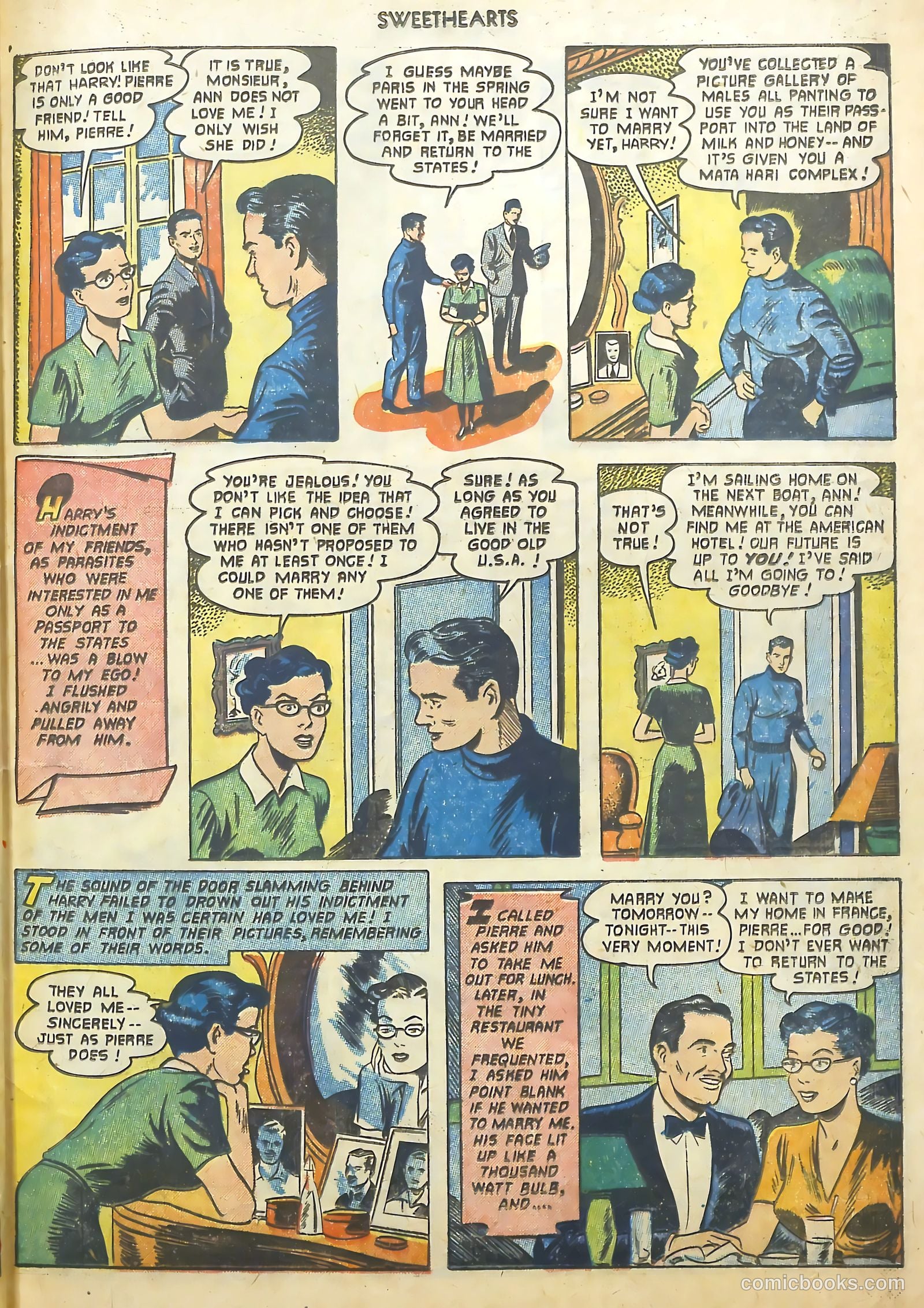Sweethearts #110 (1970) — page 33 of 36