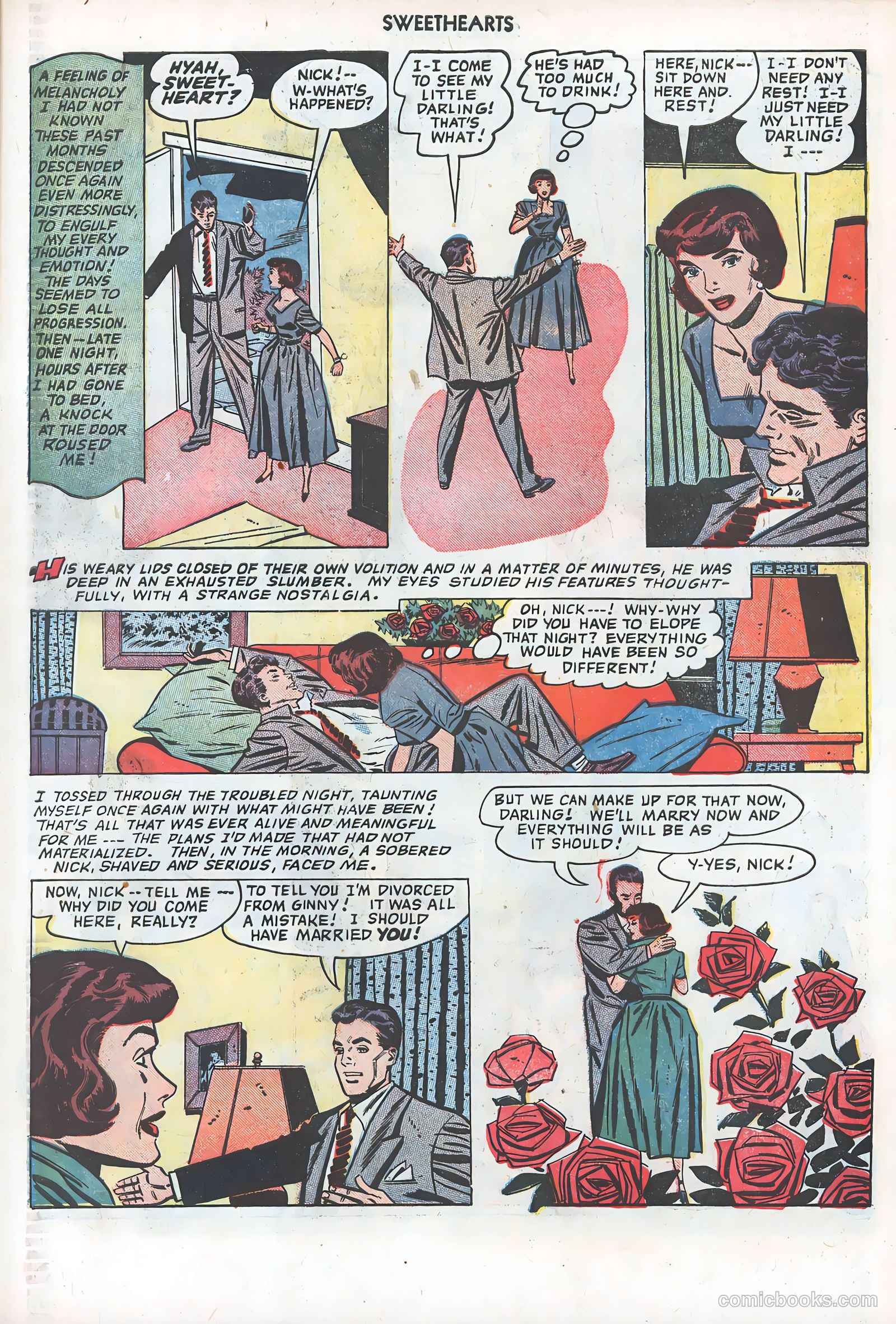 Sweethearts #111 (1952) — page 23 of 36
