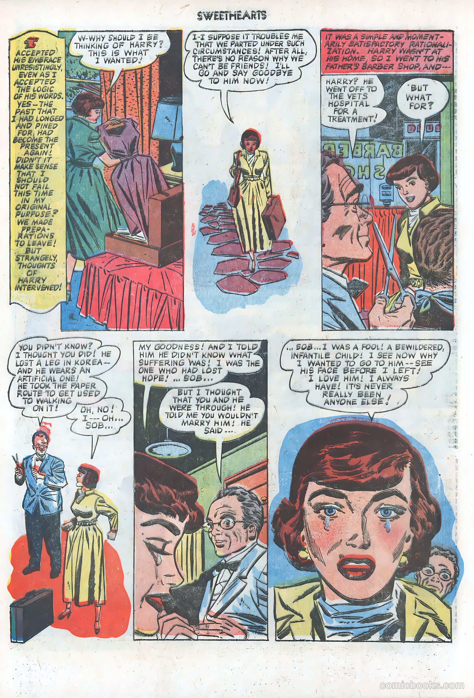 Sweethearts #111 (1952) — page 24 of 36