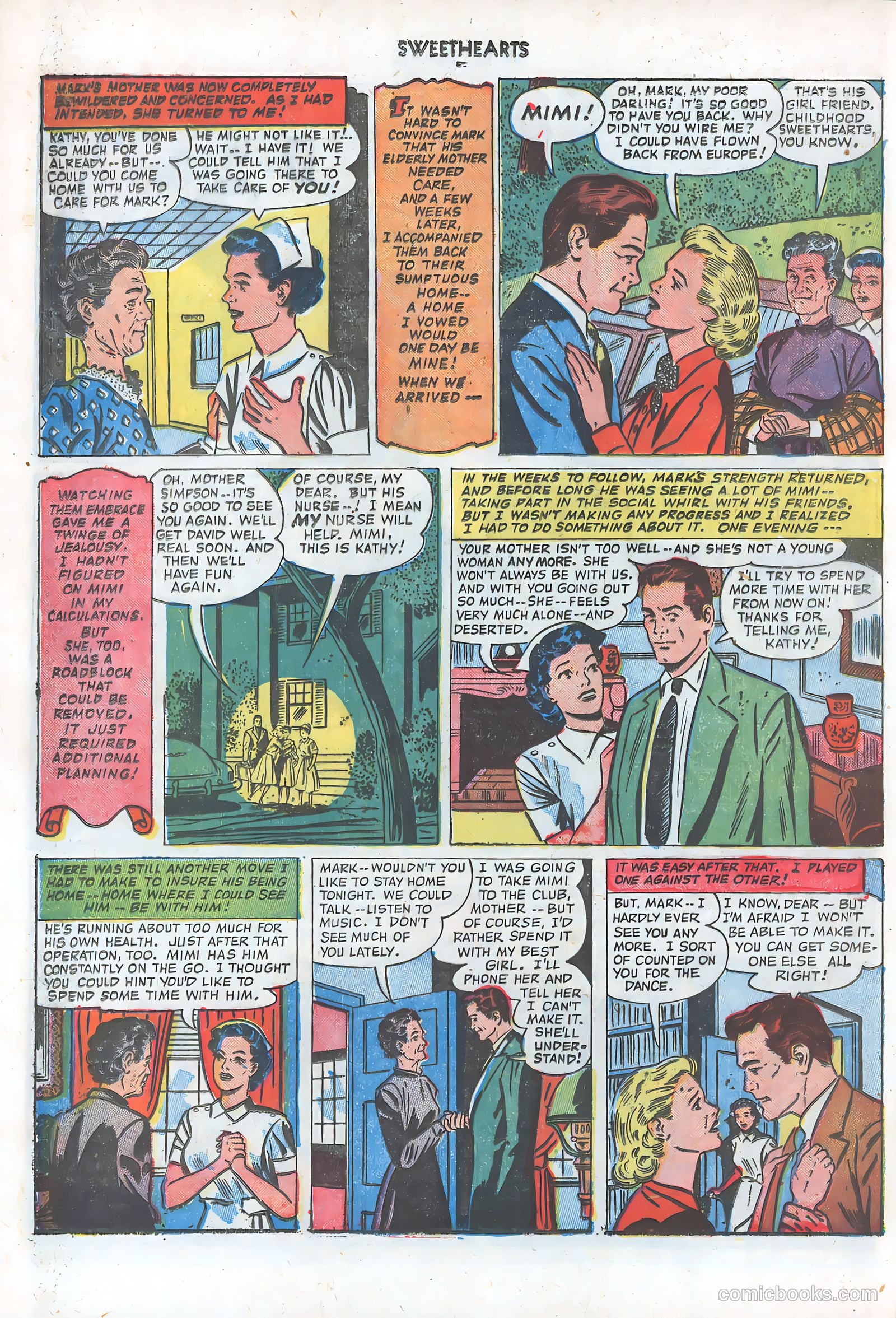 Sweethearts #111 (1952) — page 32 of 36