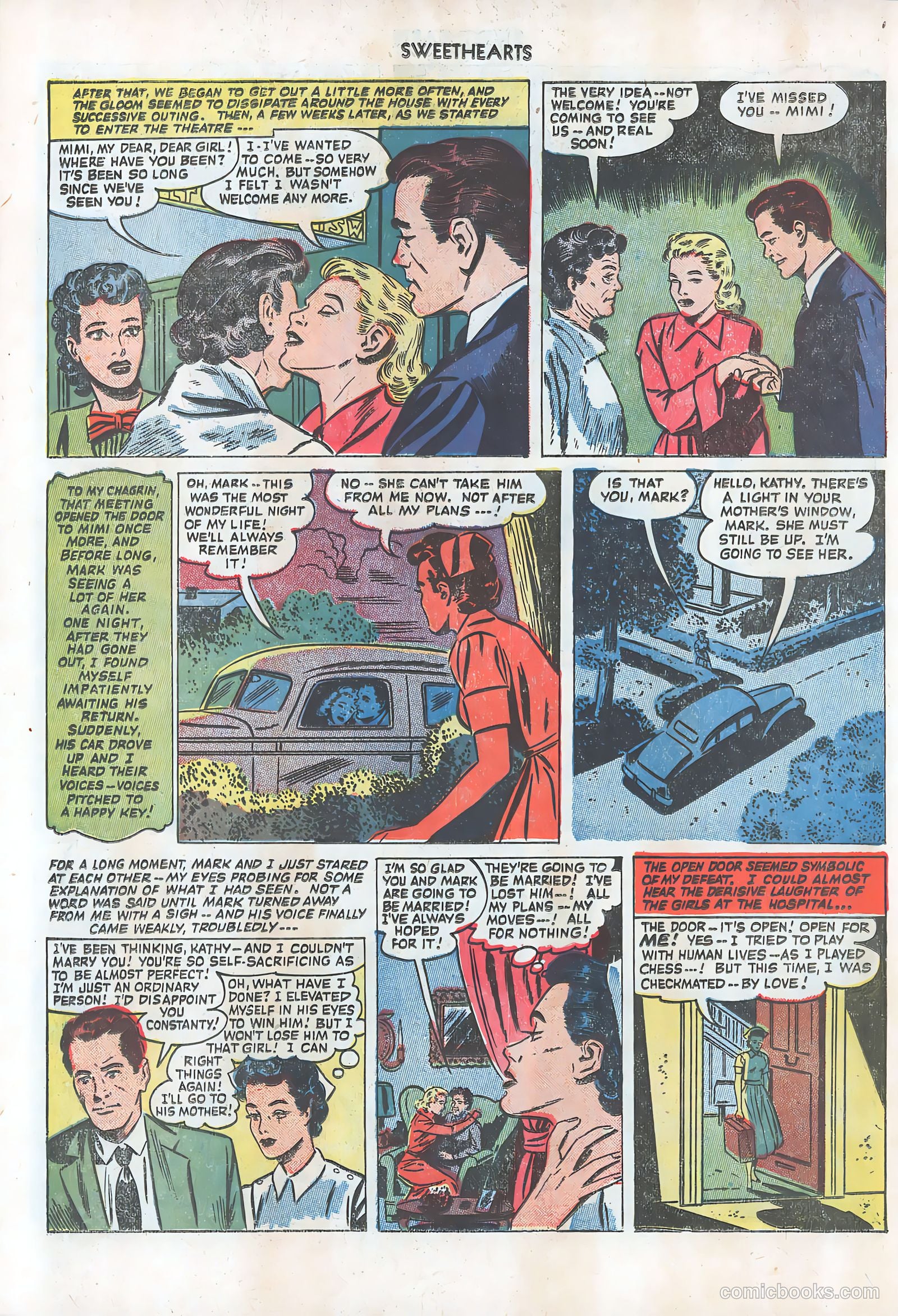 Sweethearts #111 (1952) — page 34 of 36