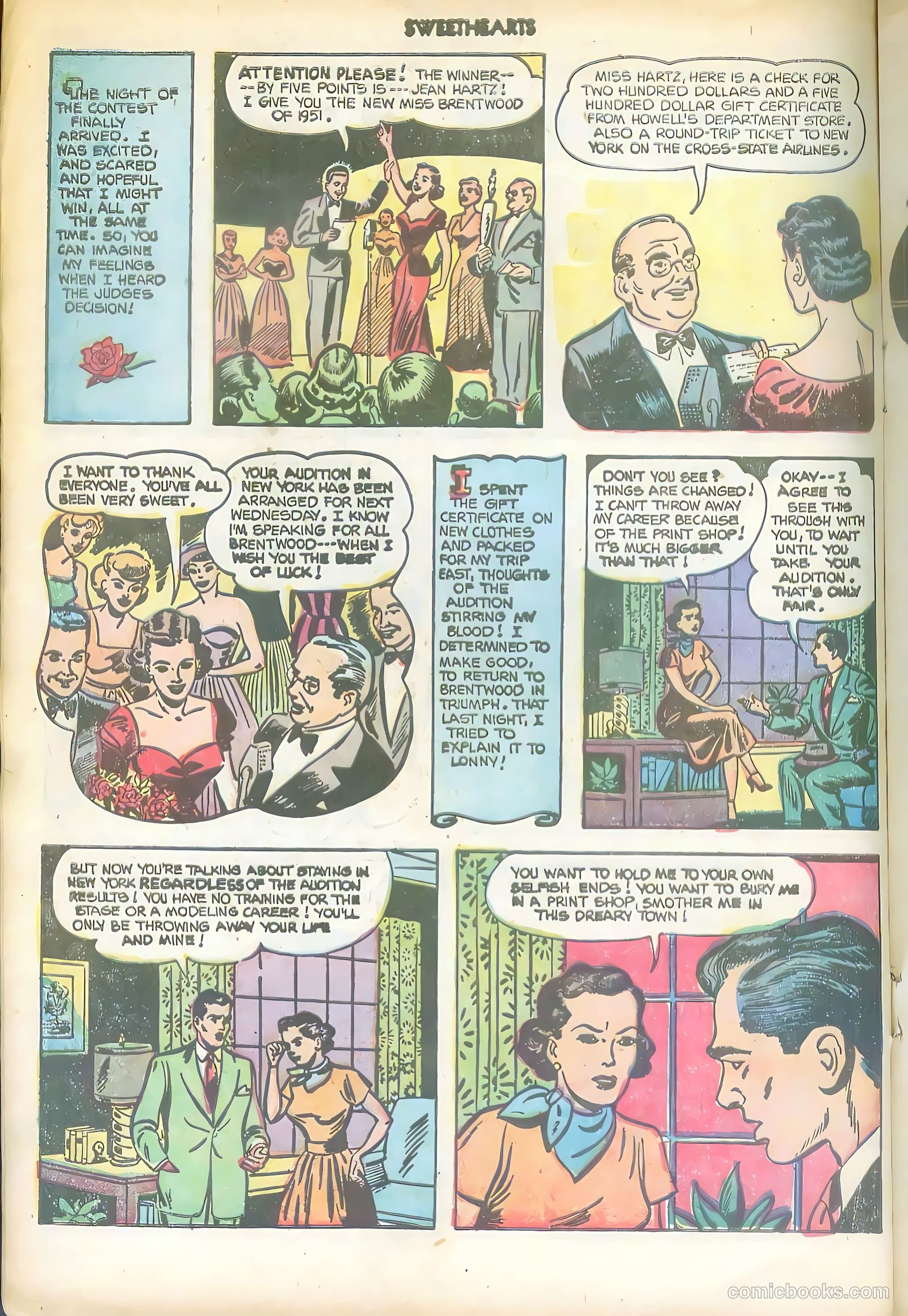 Sweethearts #112 (1952) — page 16