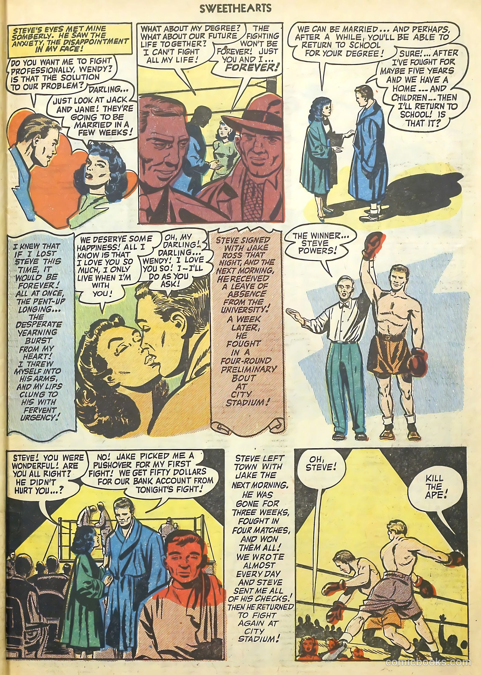 Sweethearts #113 (1970) — page 31 of 36