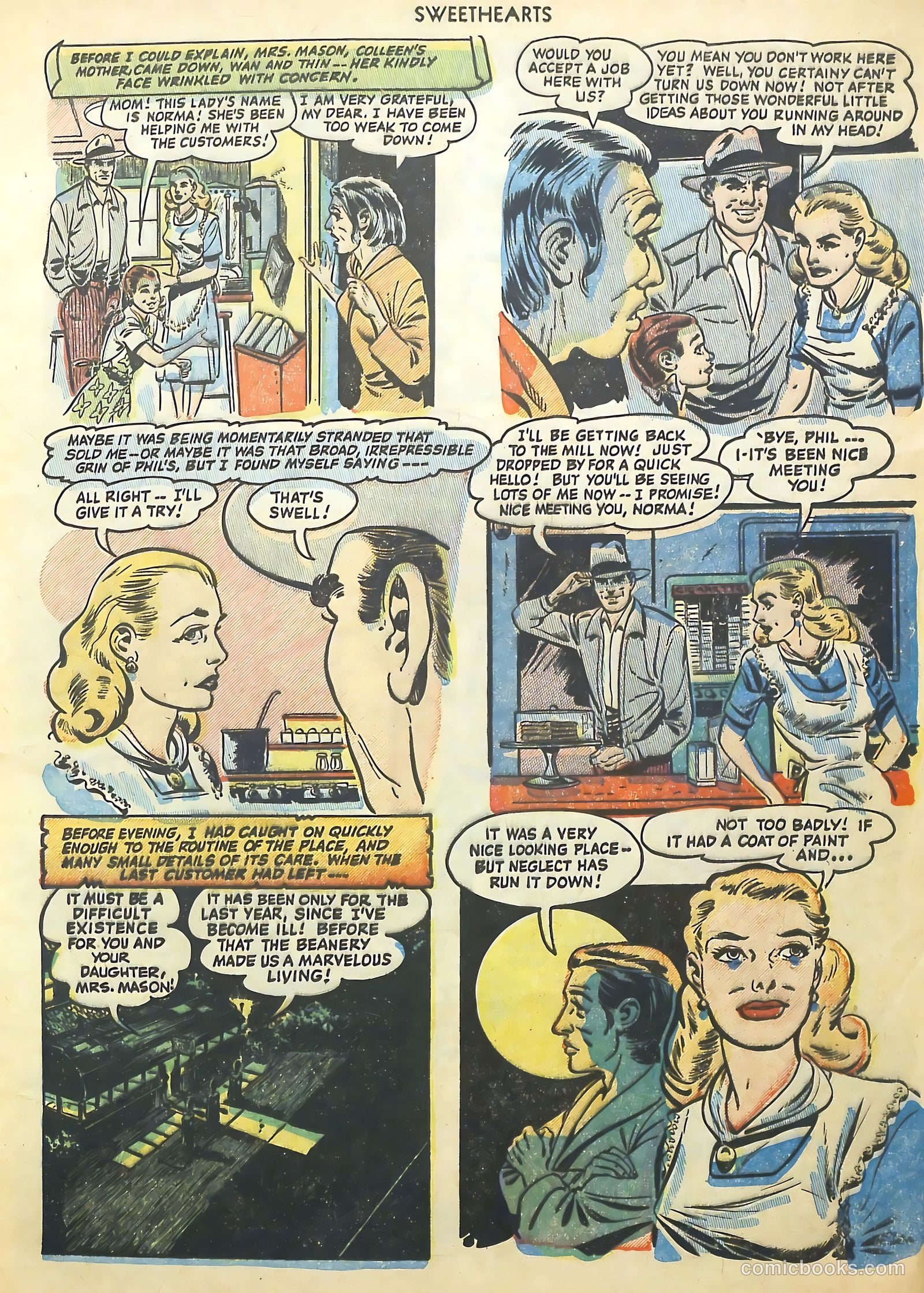 Sweethearts #113 (1952) — page 5 of 36