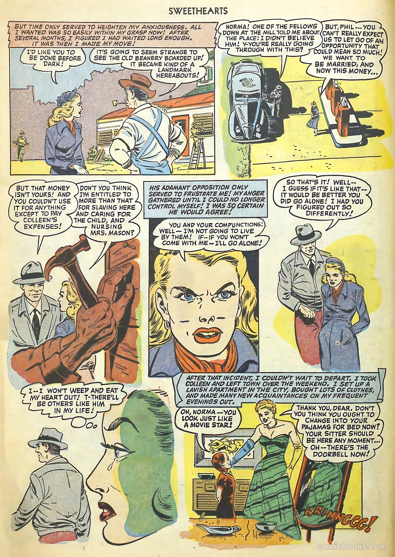 Sweethearts #113 (1952) — page 10 of 36