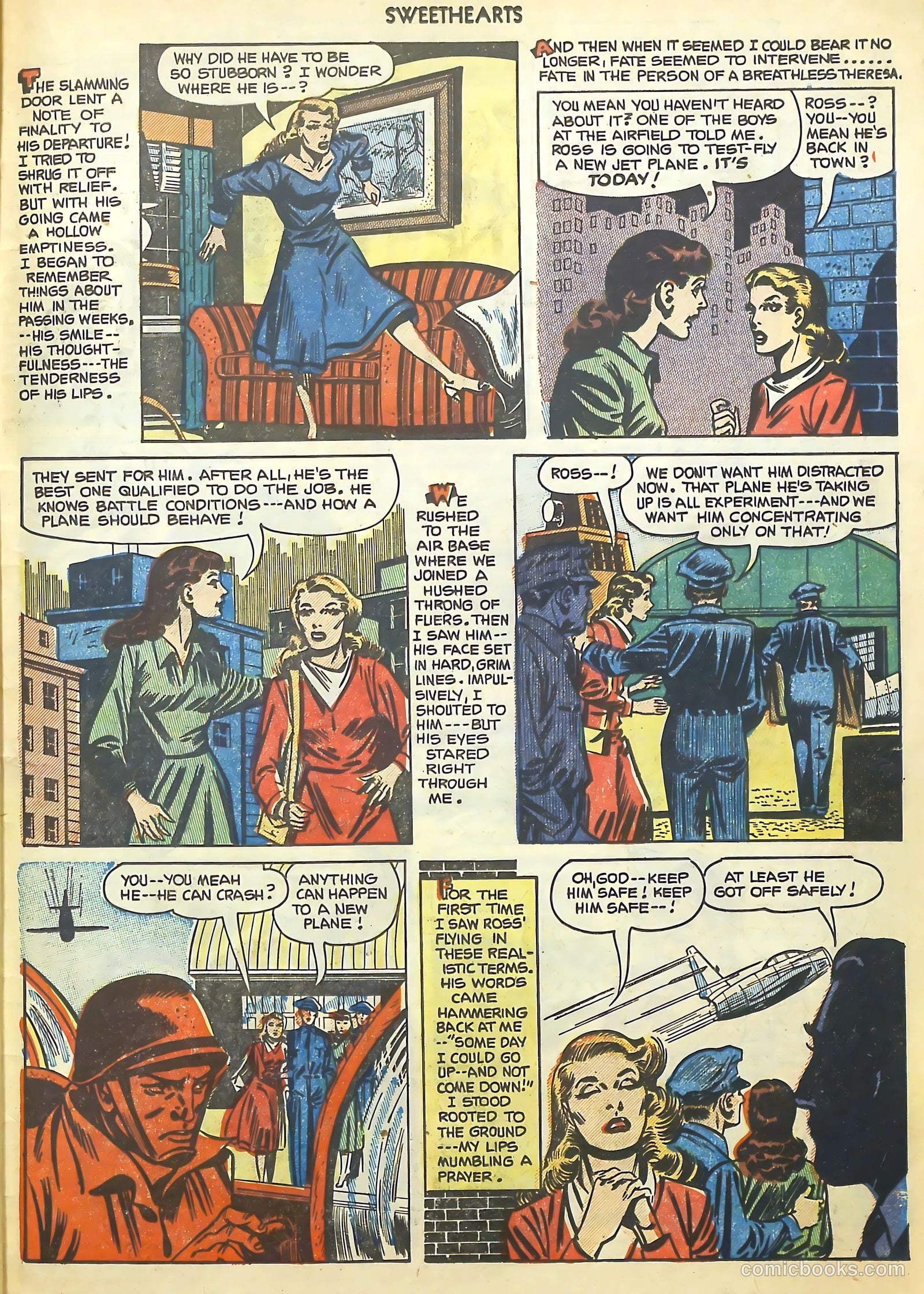 Sweethearts #113 (1952) — page 23 of 36