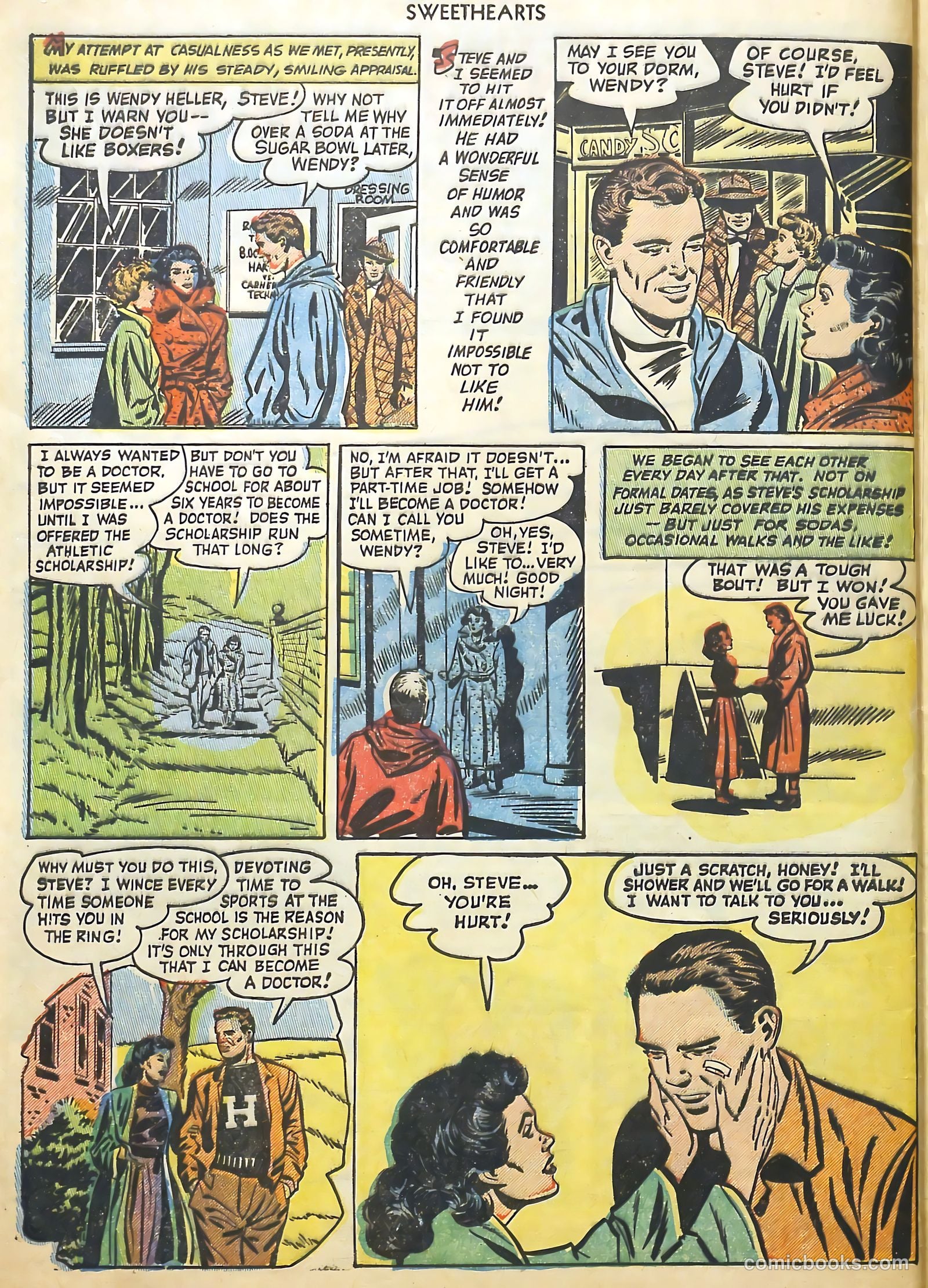 Sweethearts #113 (1952) — page 28 of 36