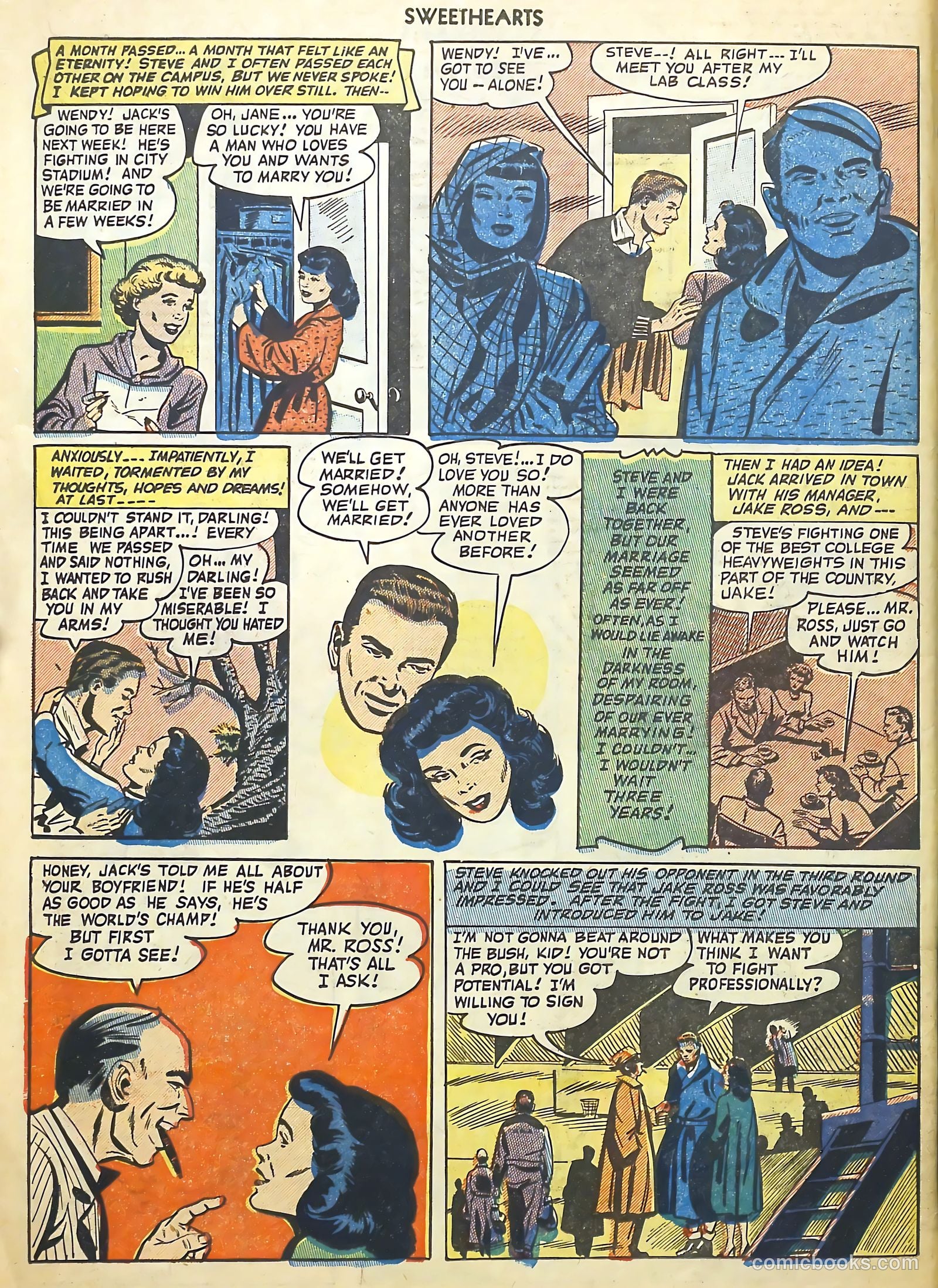 Sweethearts #113 (1952) — page 30 of 36