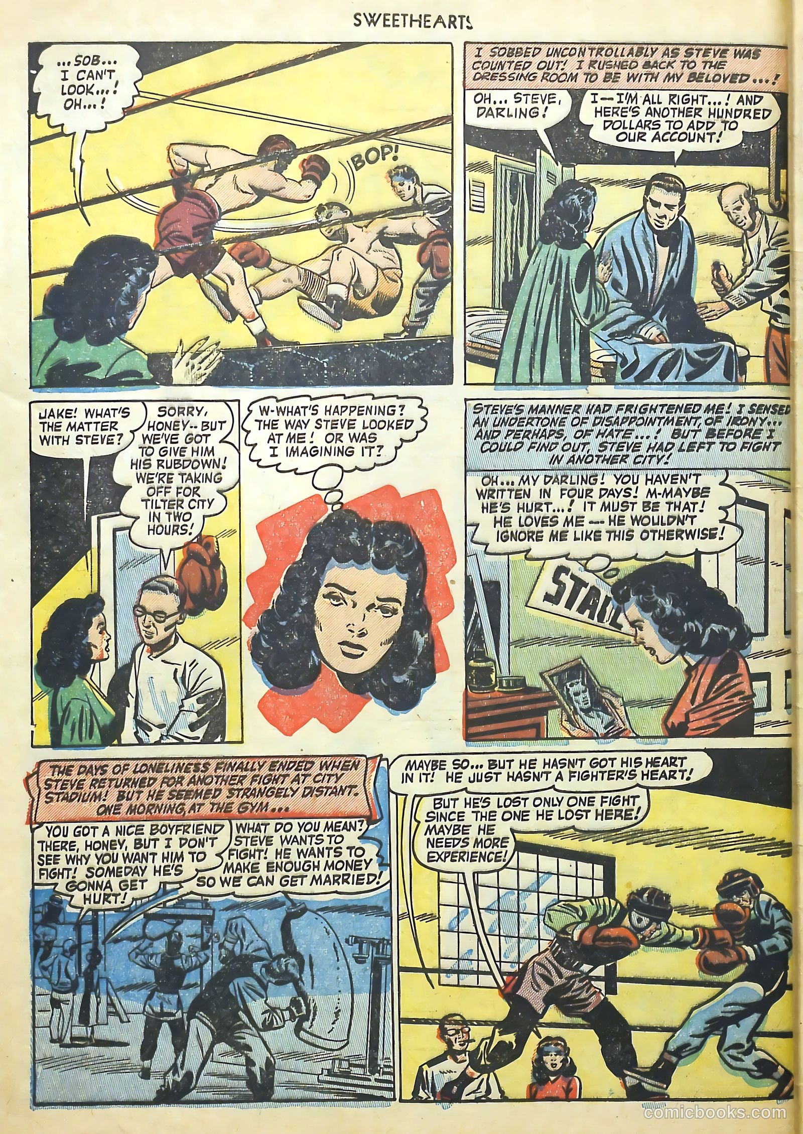 Sweethearts #113 (1952) — page 32 of 36