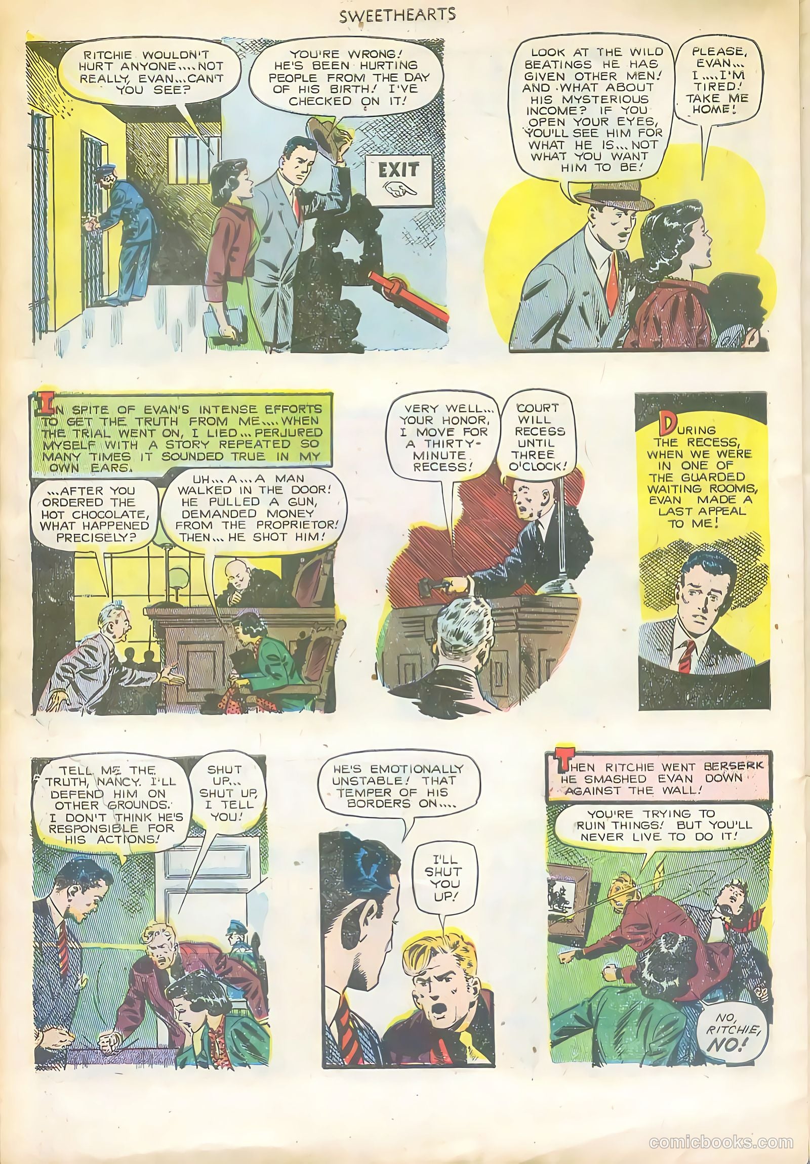 Sweethearts #114 (1952) — page 22