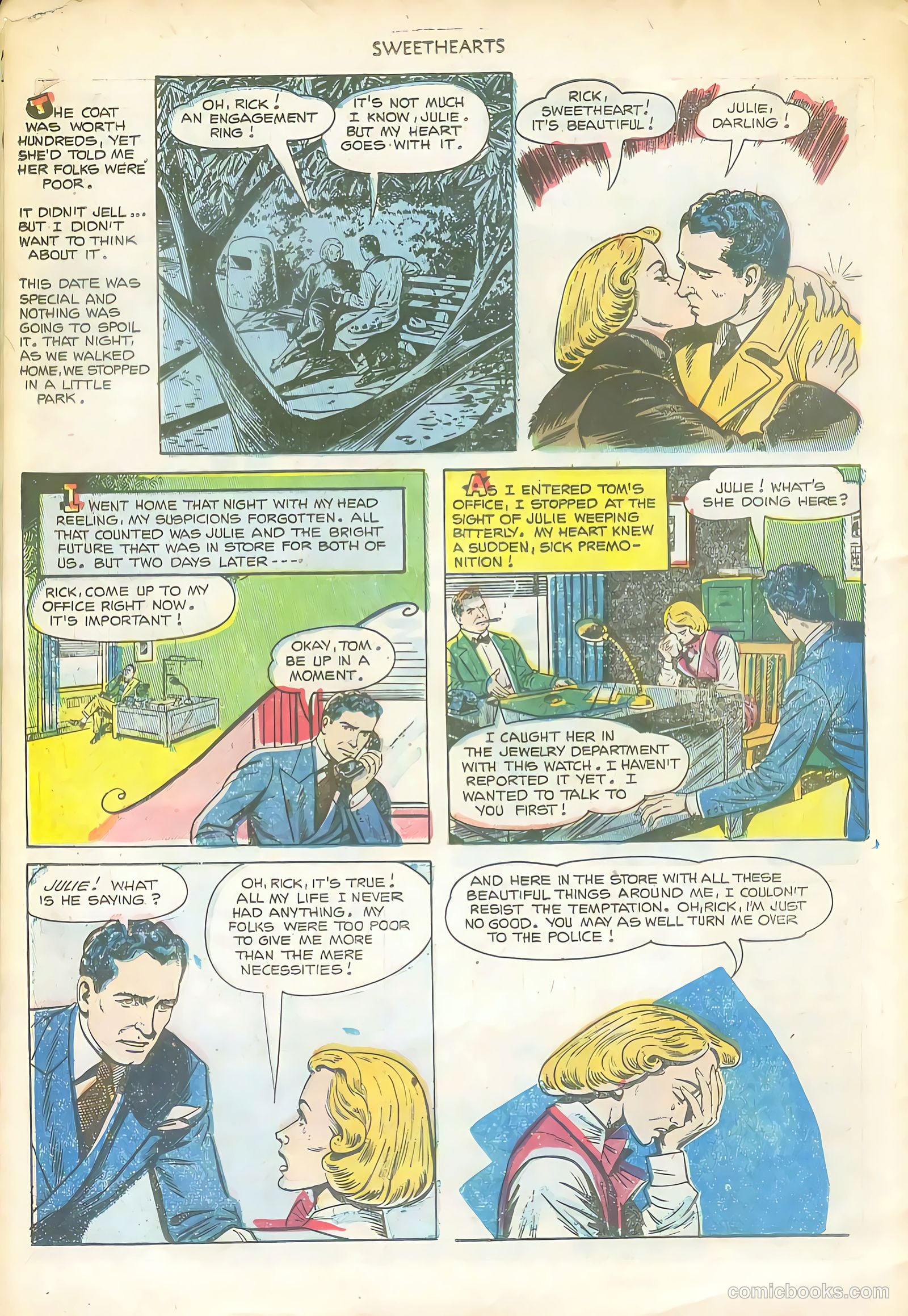 Sweethearts #114 (1952) — page 30