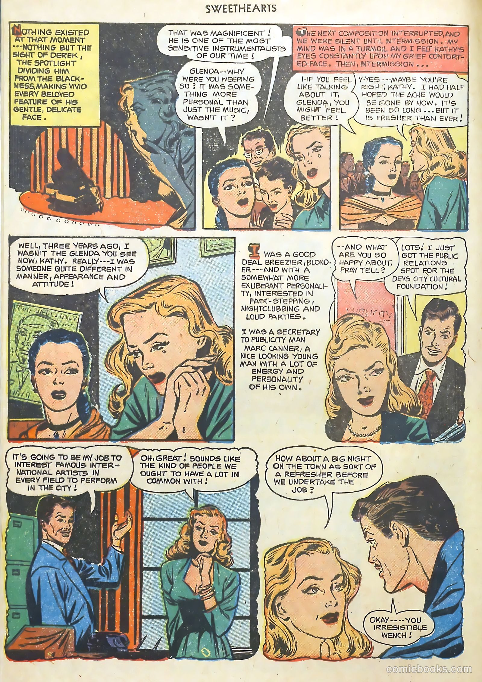 Sweethearts #115 (1952) — page 4 of 36
