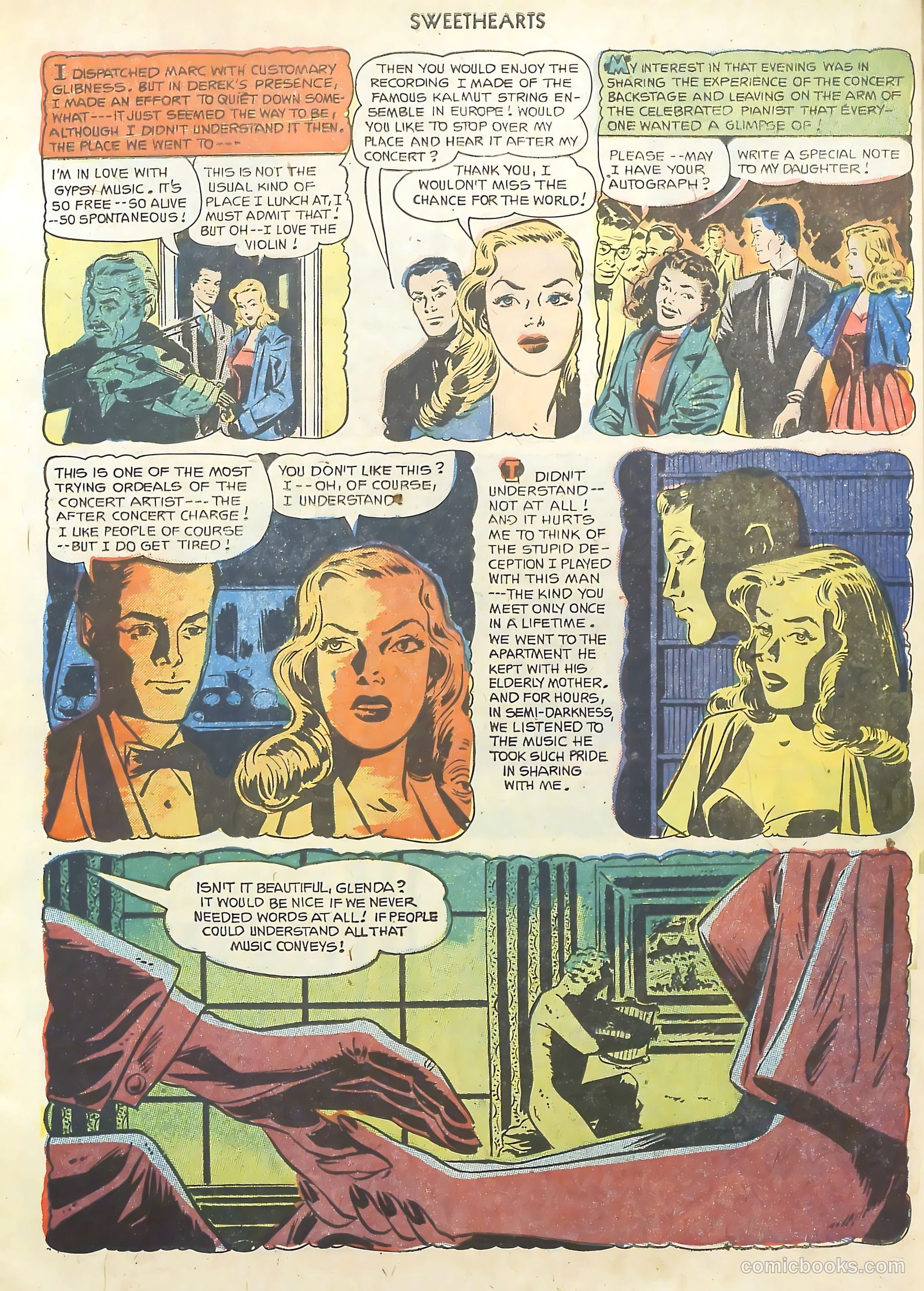 Sweethearts #115 (1952) — page 7 of 36