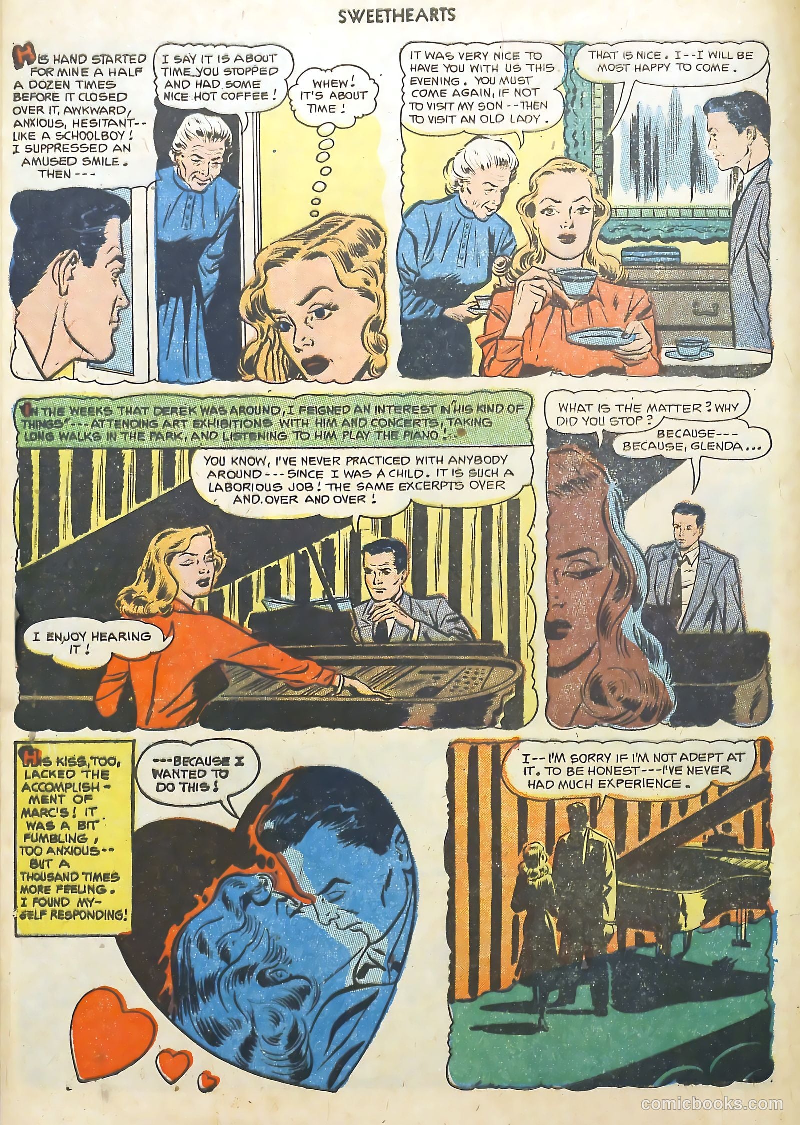 Sweethearts #115 (1952) — page 8 of 36