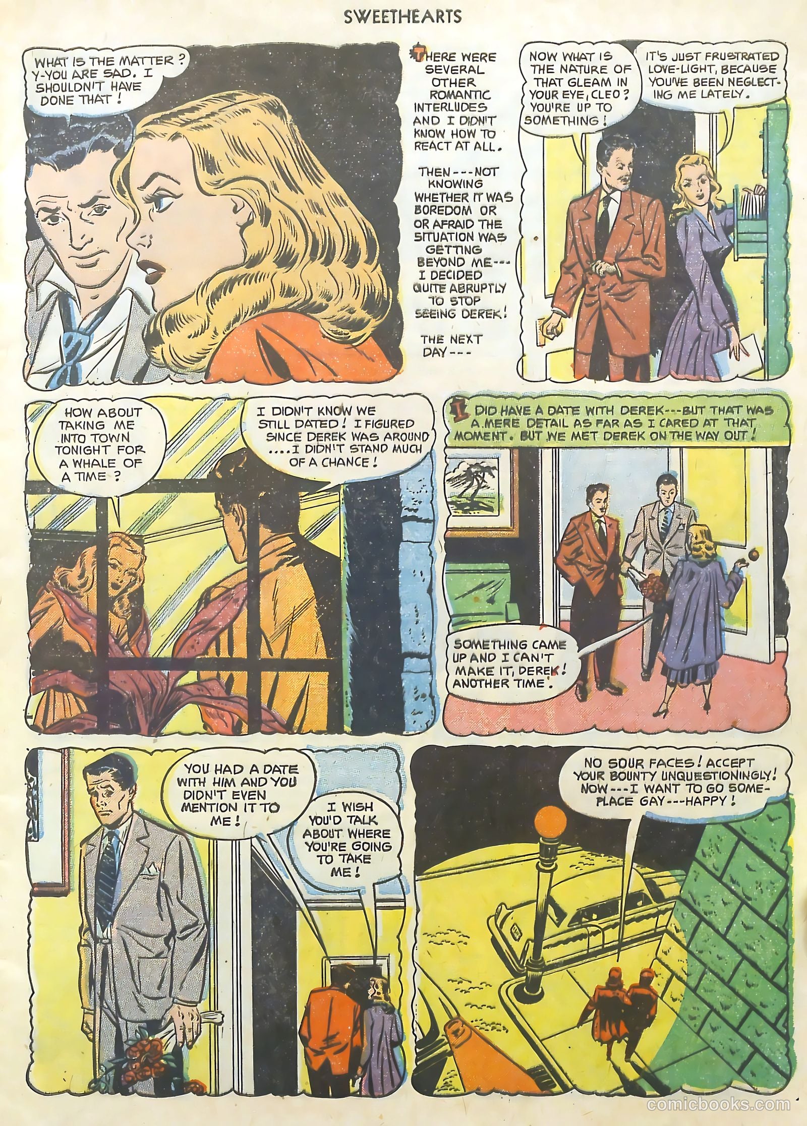 Sweethearts #115 (1952) — page 9 of 36