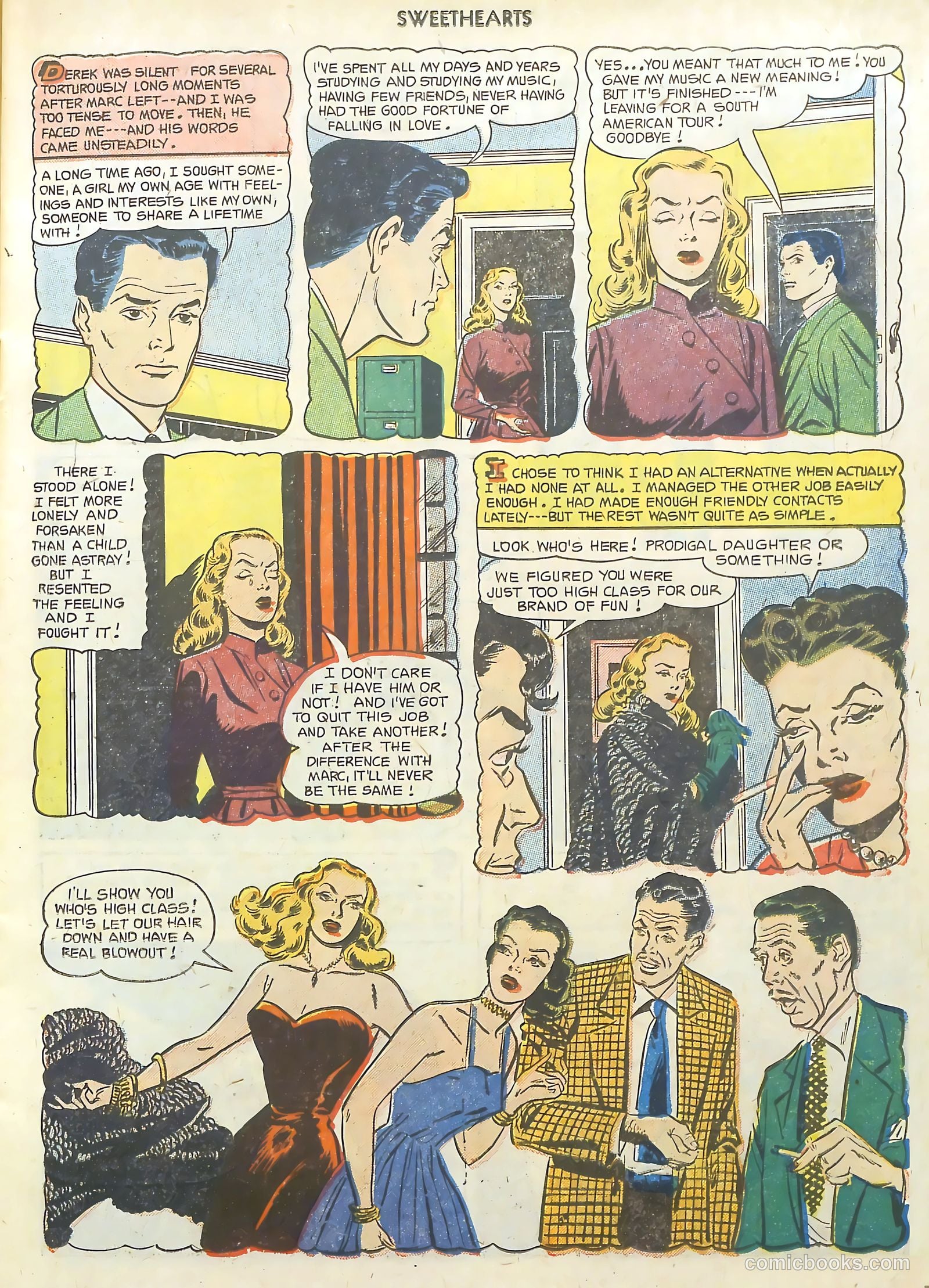 Sweethearts #115 (1952) — page 11 of 36