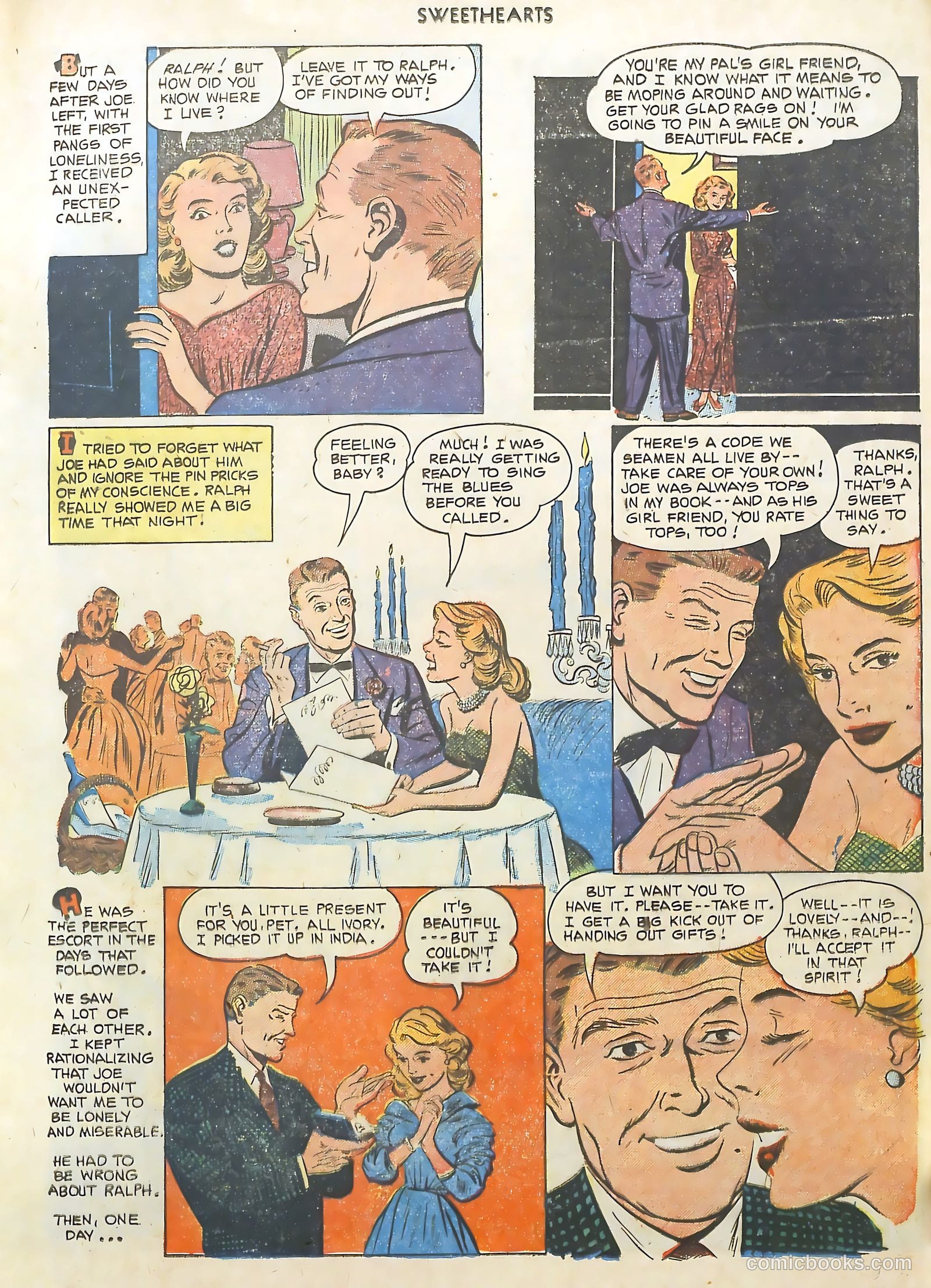 Sweethearts #115 (1952) — page 17 of 36