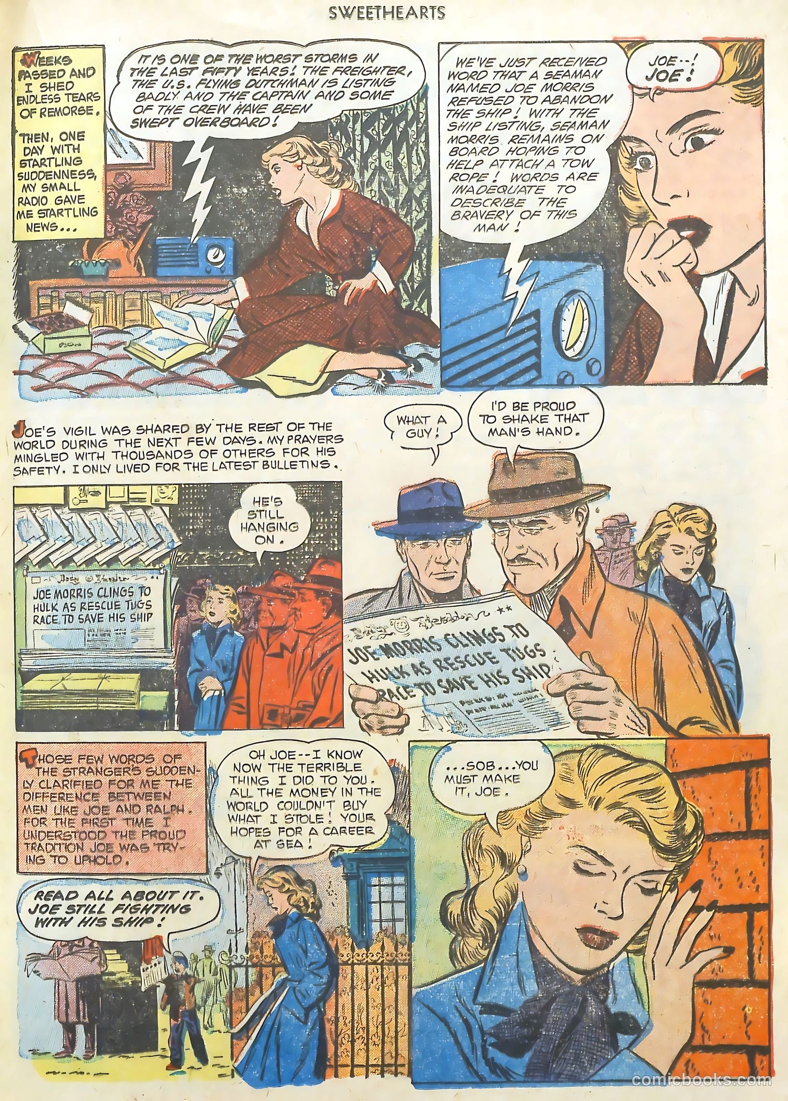 Sweethearts #115 (1952) — page 21 of 36