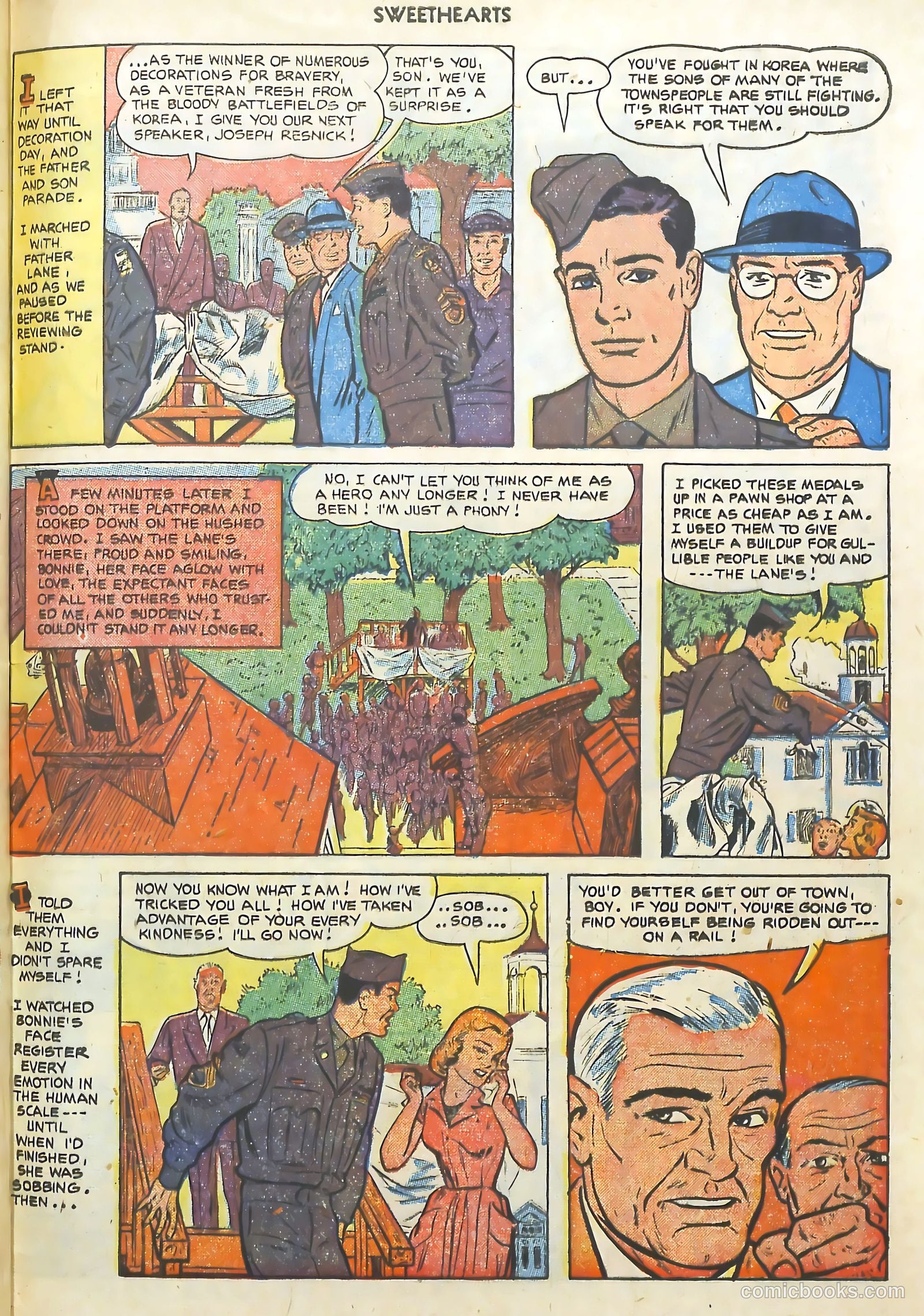 Sweethearts #115 (1952) — page 33 of 36